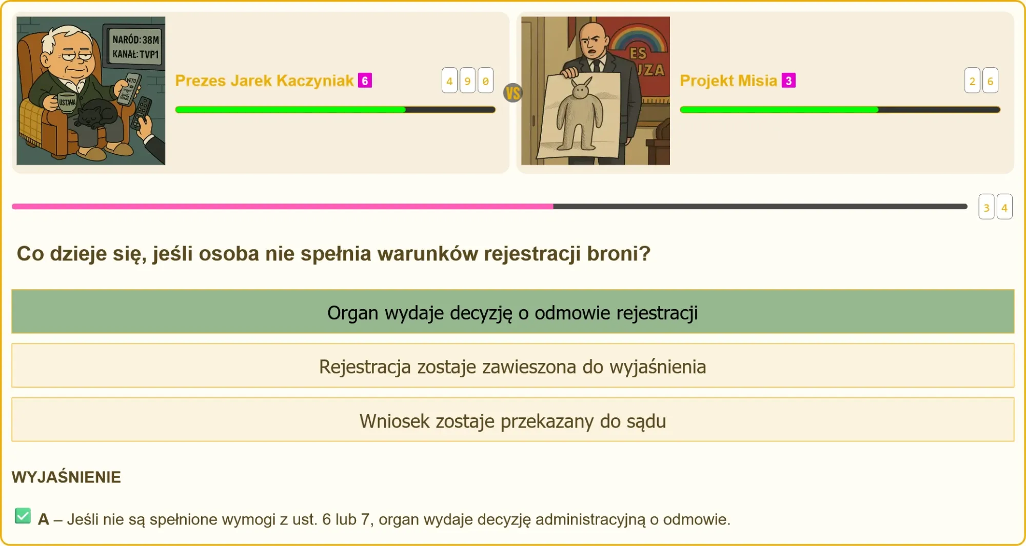 Kluczowe pytanie na egzaminie strzeleckim - warunki rejestracji broni