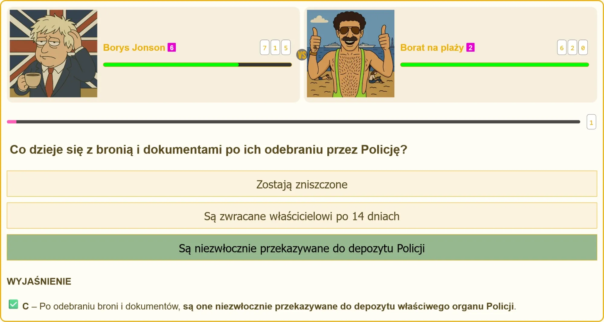 Egzamin na patent strzelecki - testy wiedzy