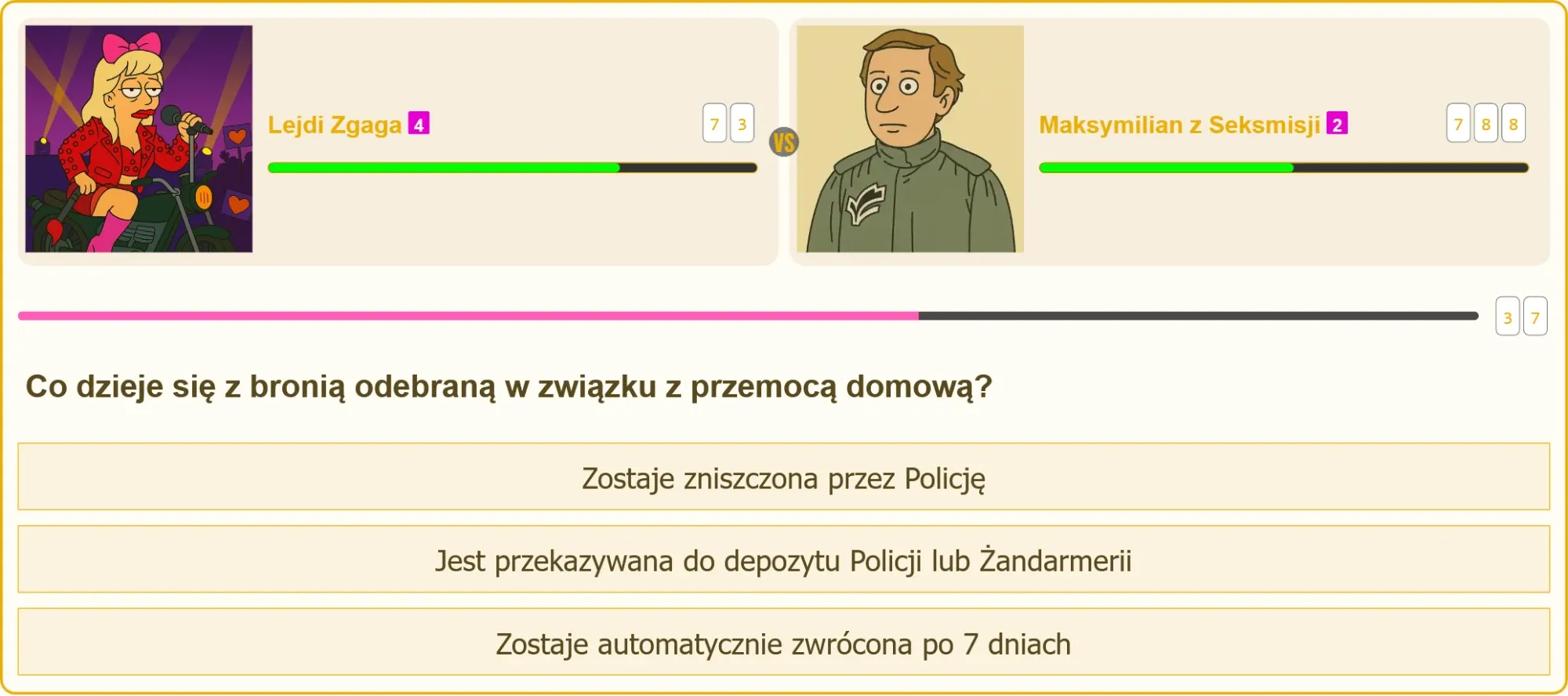 Policyjny depozyt broni po interwencji domowej
