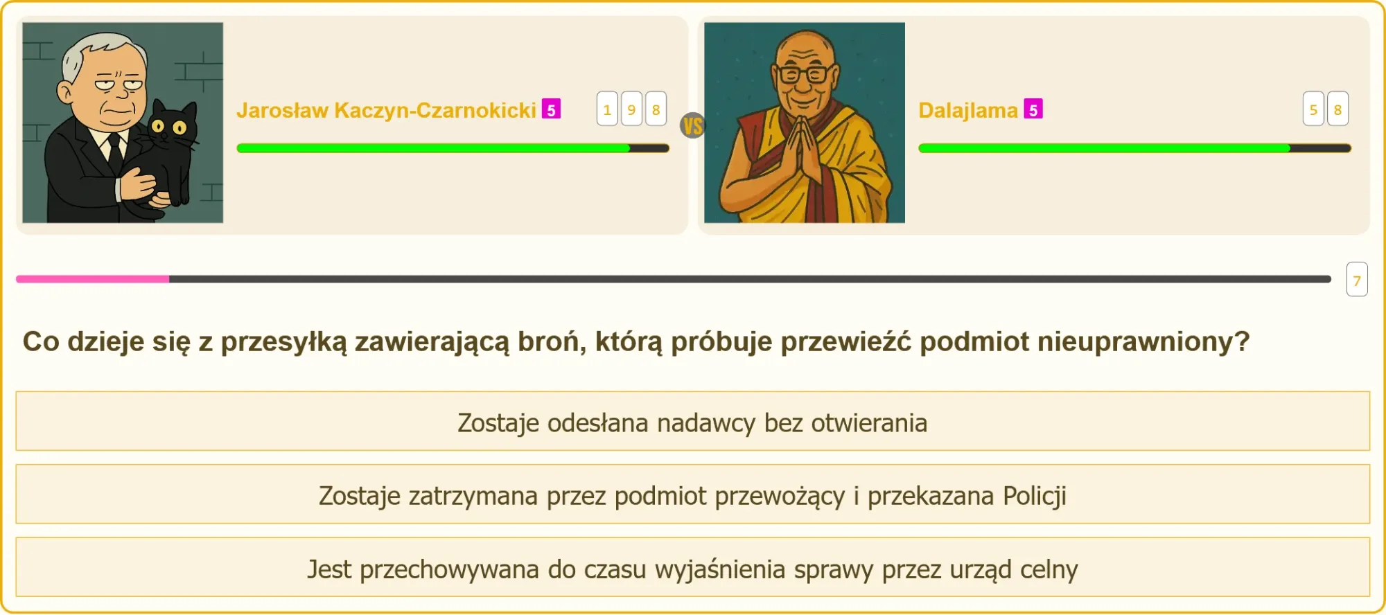 Przesyłka z bronią zatrzymana przez policję