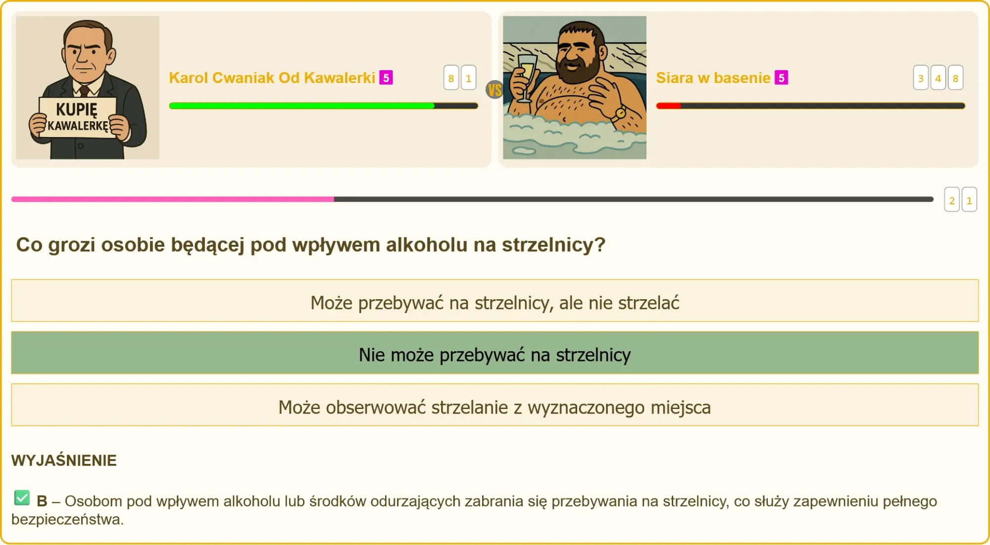 egzamin na patent strzelecki pytania