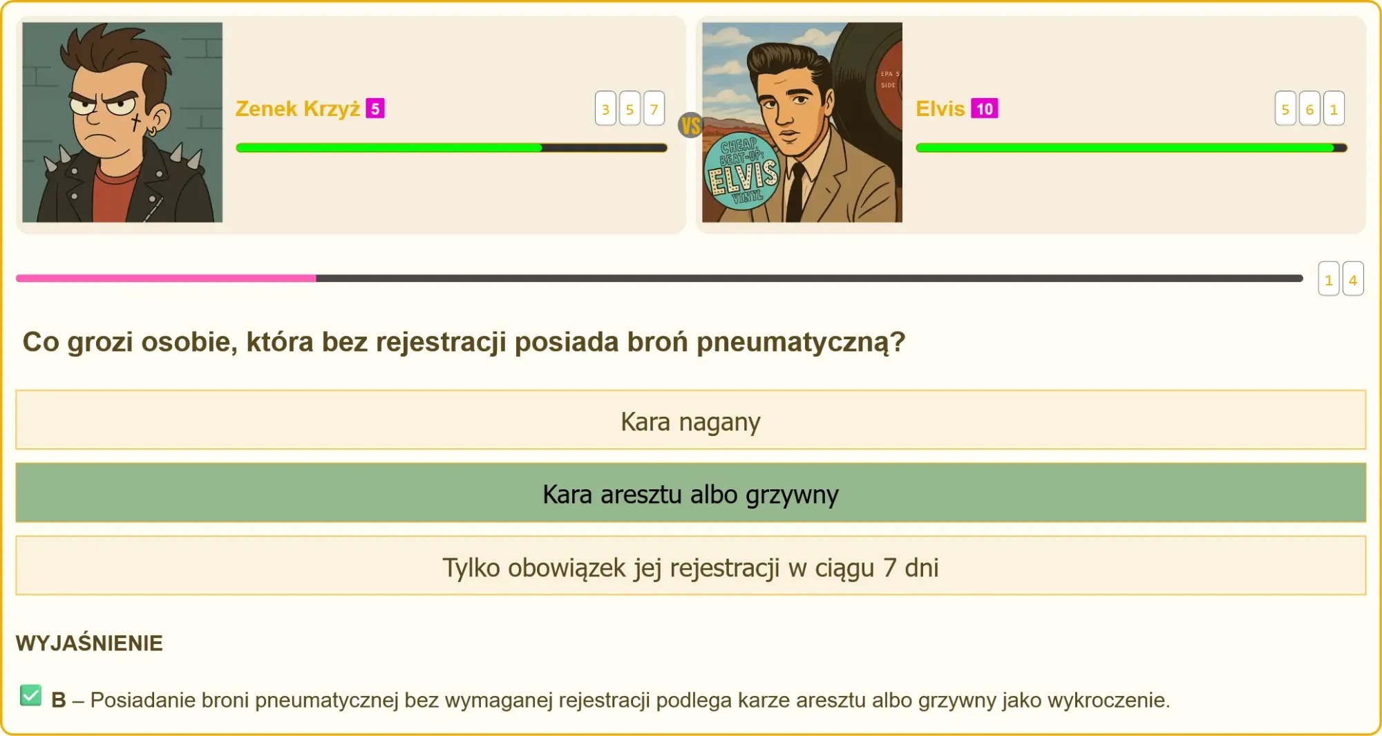 Przygotowanie do egzaminu na patent strzelecki – testy online