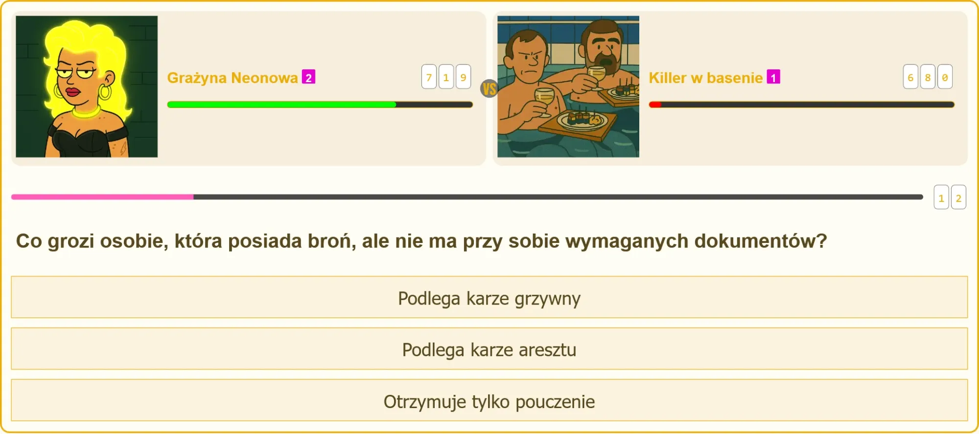 Pojedynek na patent strzelecki - co grozi za brak dokumentów przy broni