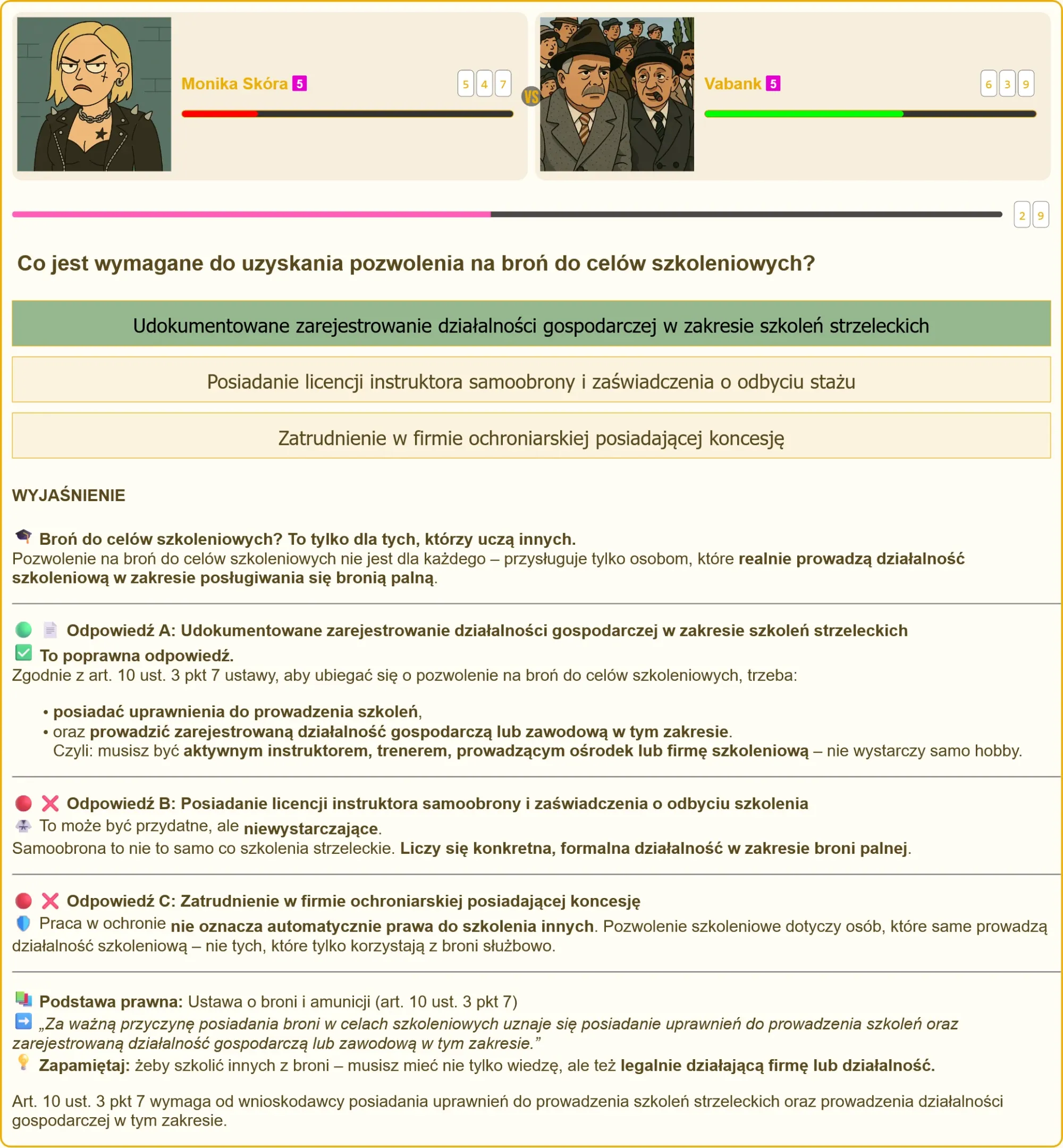 Jak uzyskać pozwolenie na broń szkoleniową