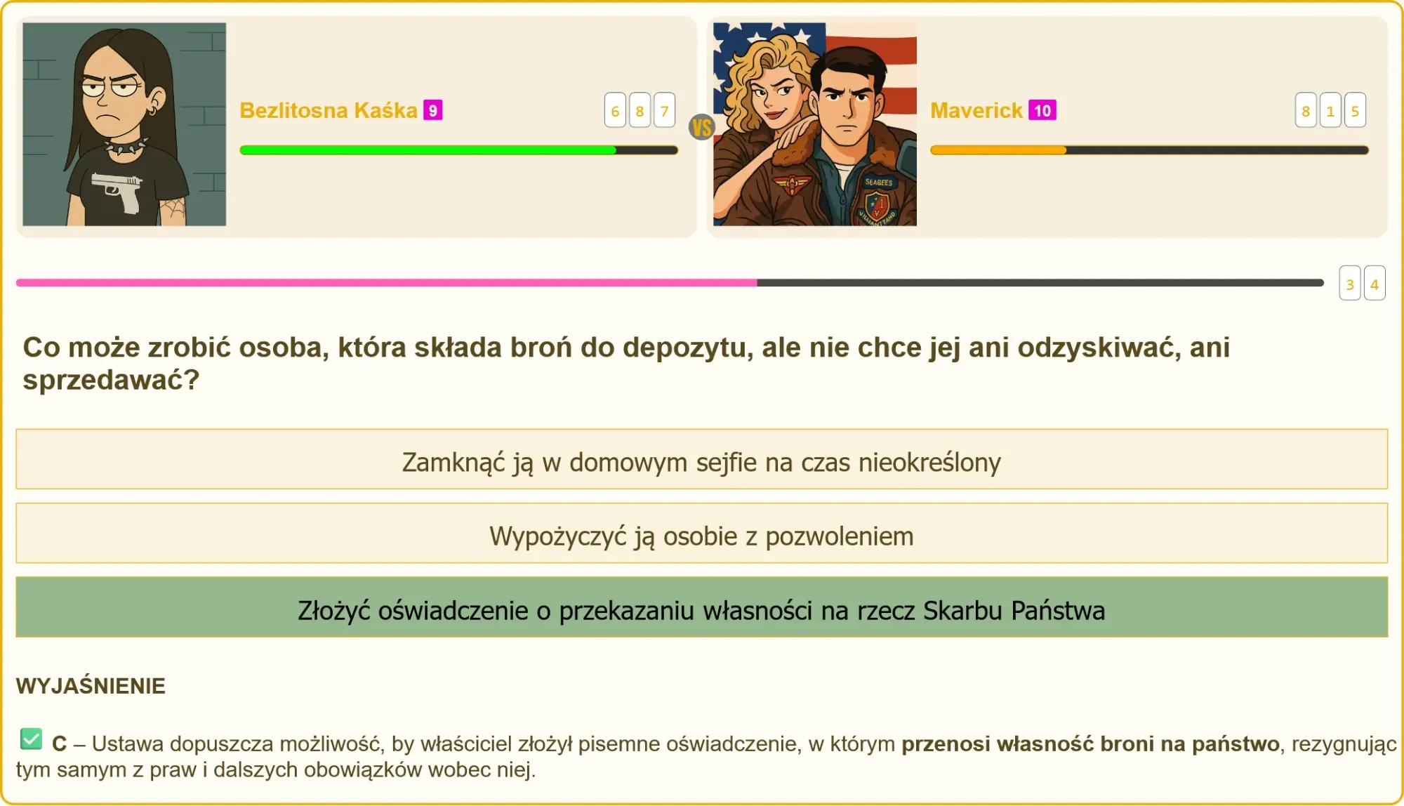 Broń w depozycie - co z nią zrobić?