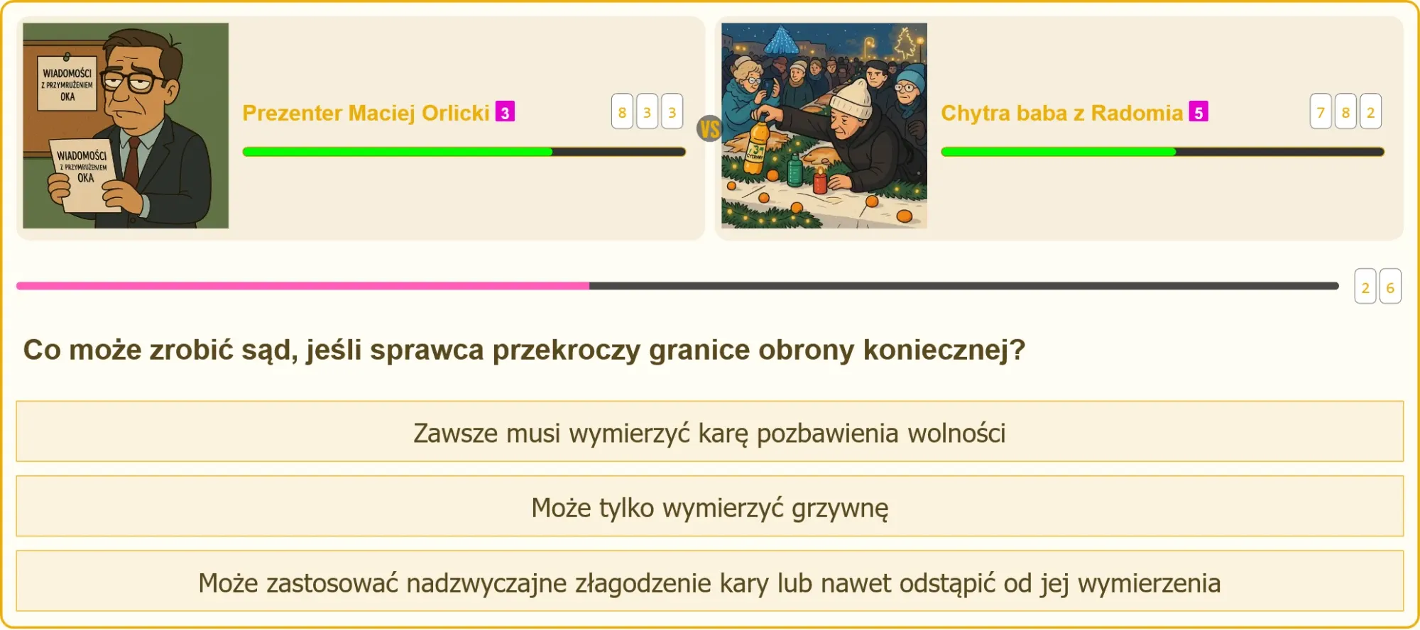 Sąd rozpatrujący sprawę przekroczenia obrony koniecznej