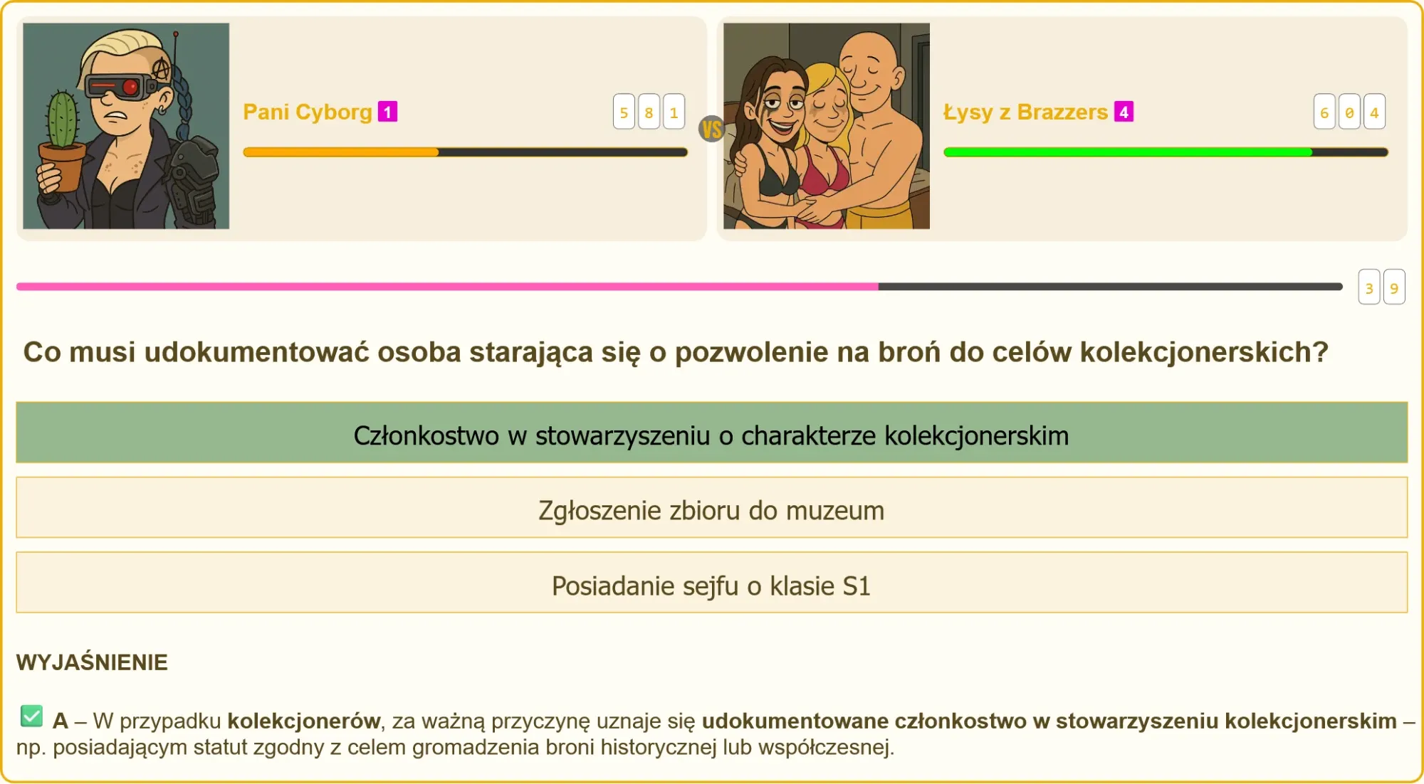 Egzamin na patent strzelecki - pytania testowe