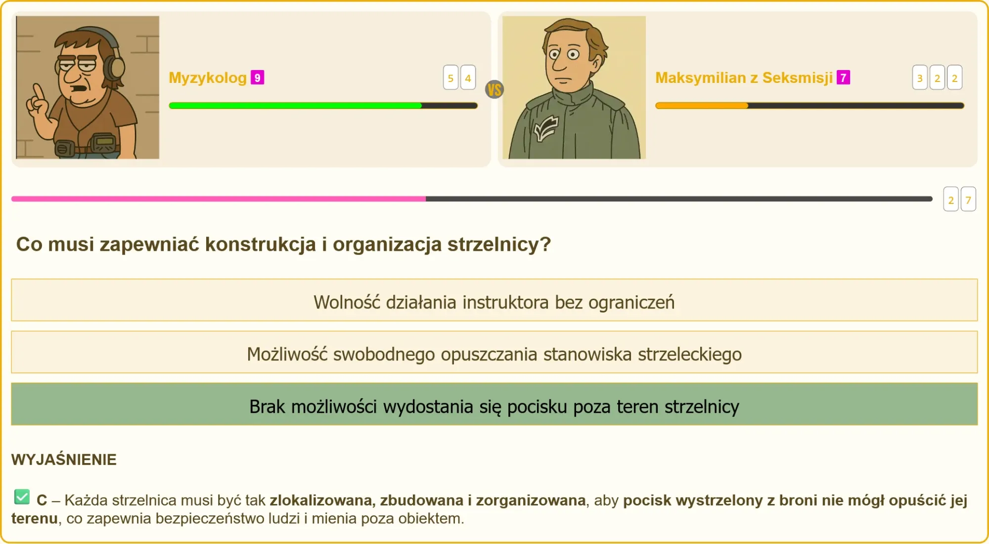 Egzamin na patent strzelecki - pytania testowe