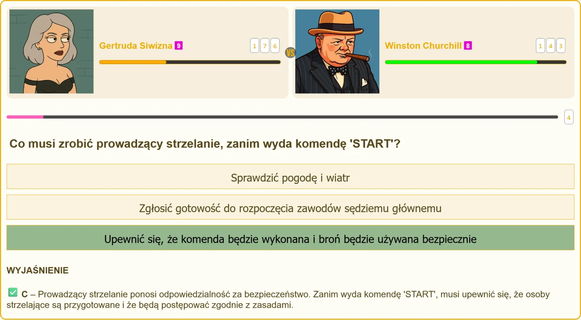Egzamin na patent strzelecki - pytania testowe