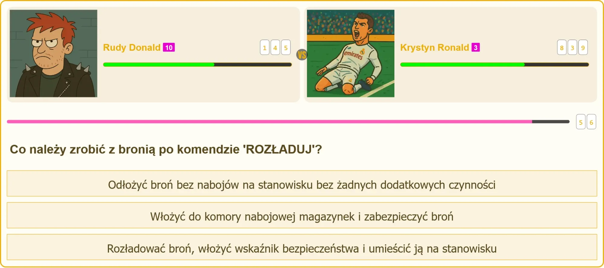 Egzamin na patent strzelecki - pytania testowe