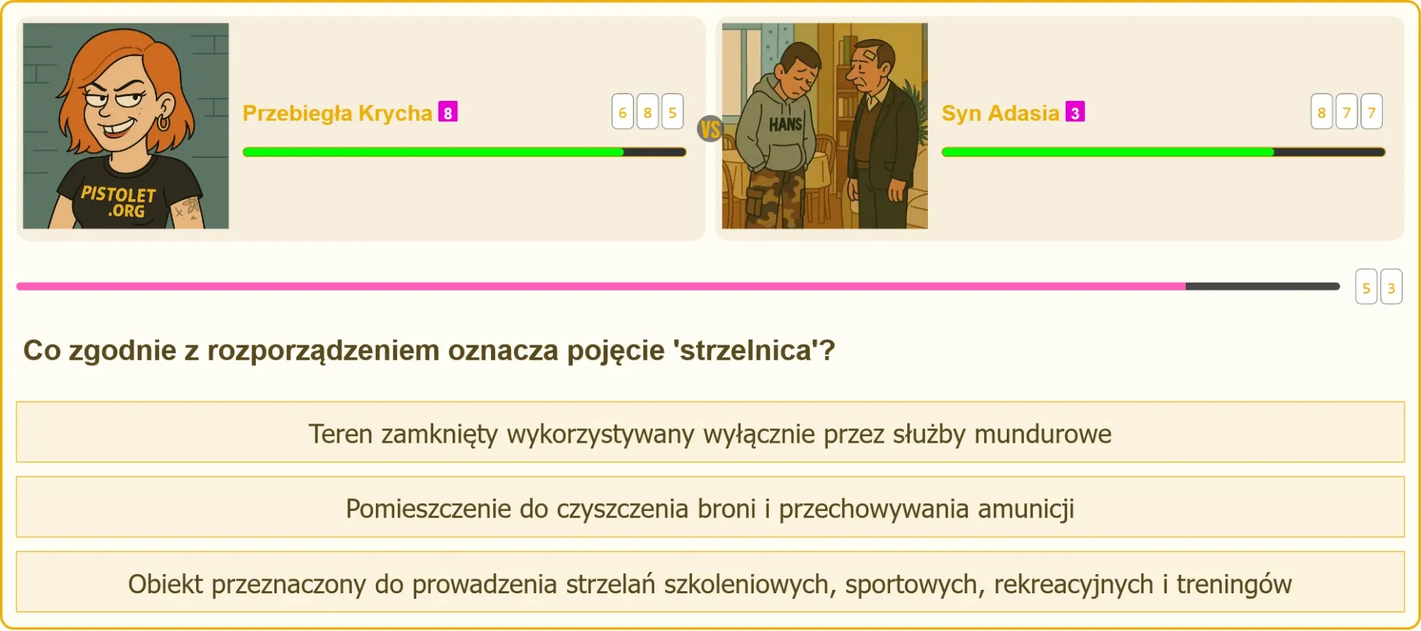 Definicja strzelnicy na egzaminie na patent strzelecki