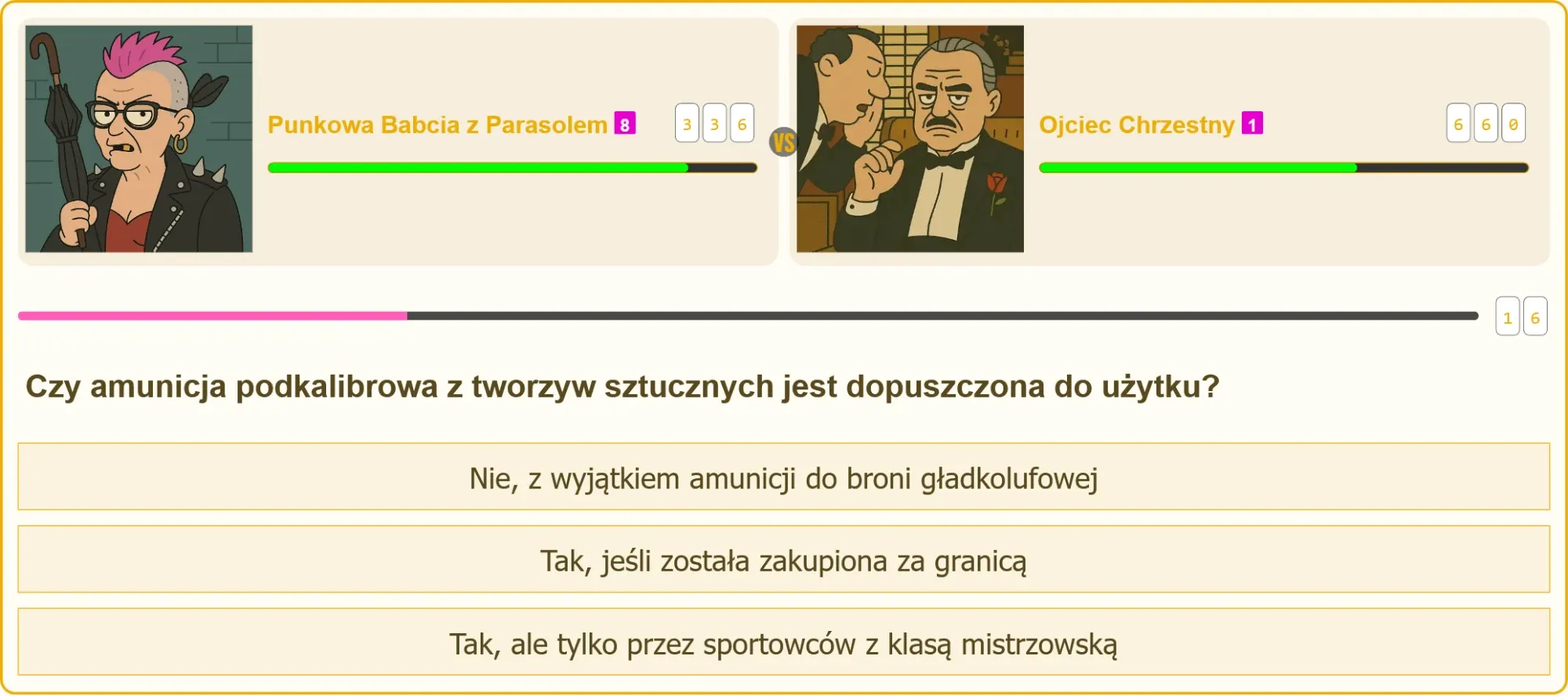 amunicja podkalibrowa z tworzyw sztucznych