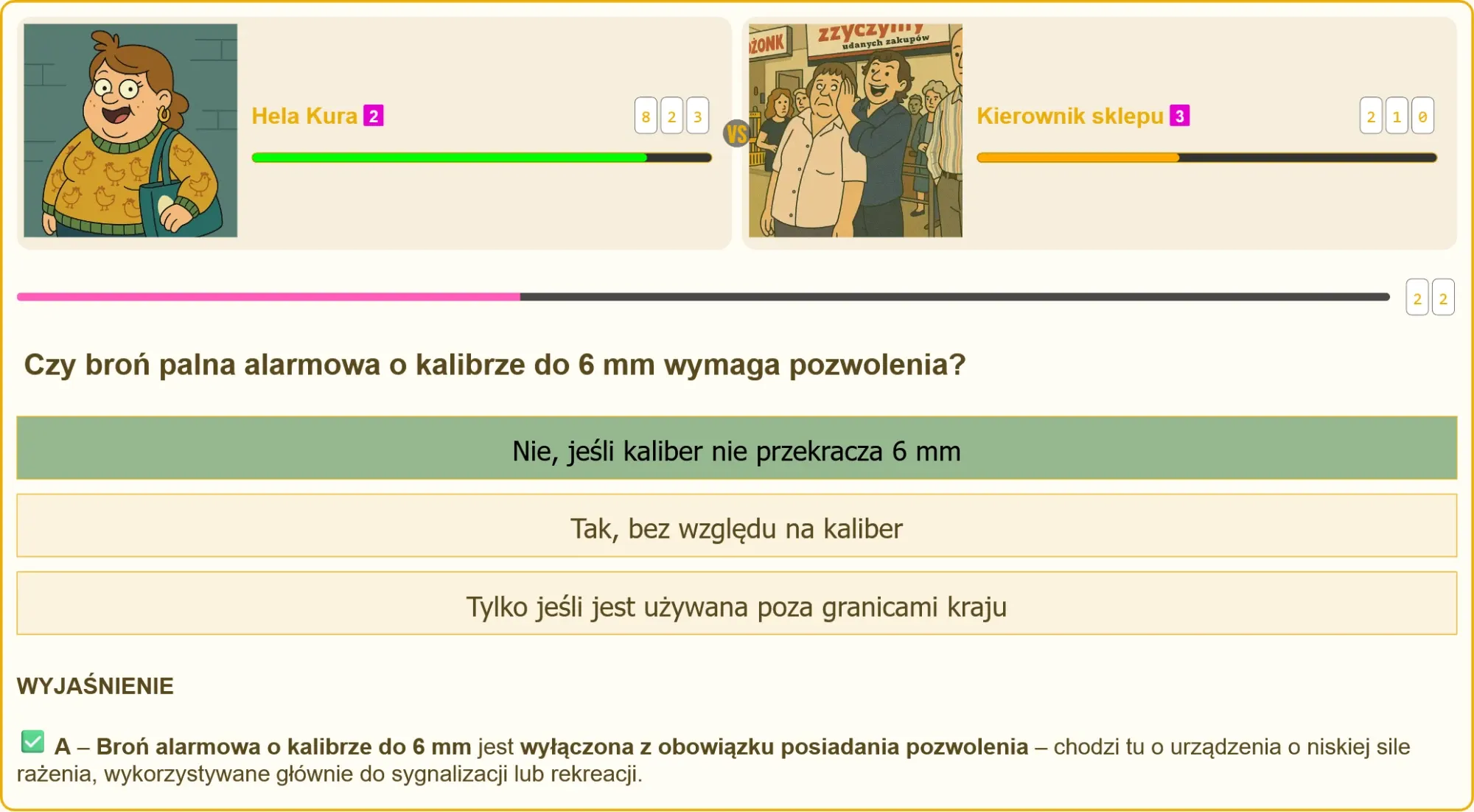 Przygotowanie do egzaminu na patent strzelecki – testy online