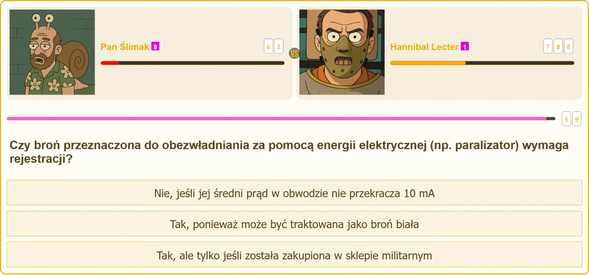 Paralizator a rejestracja - pytanie na patent strzelecki