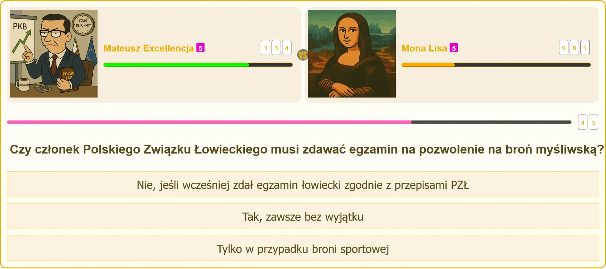 Myśliwy z bronią podczas polowania