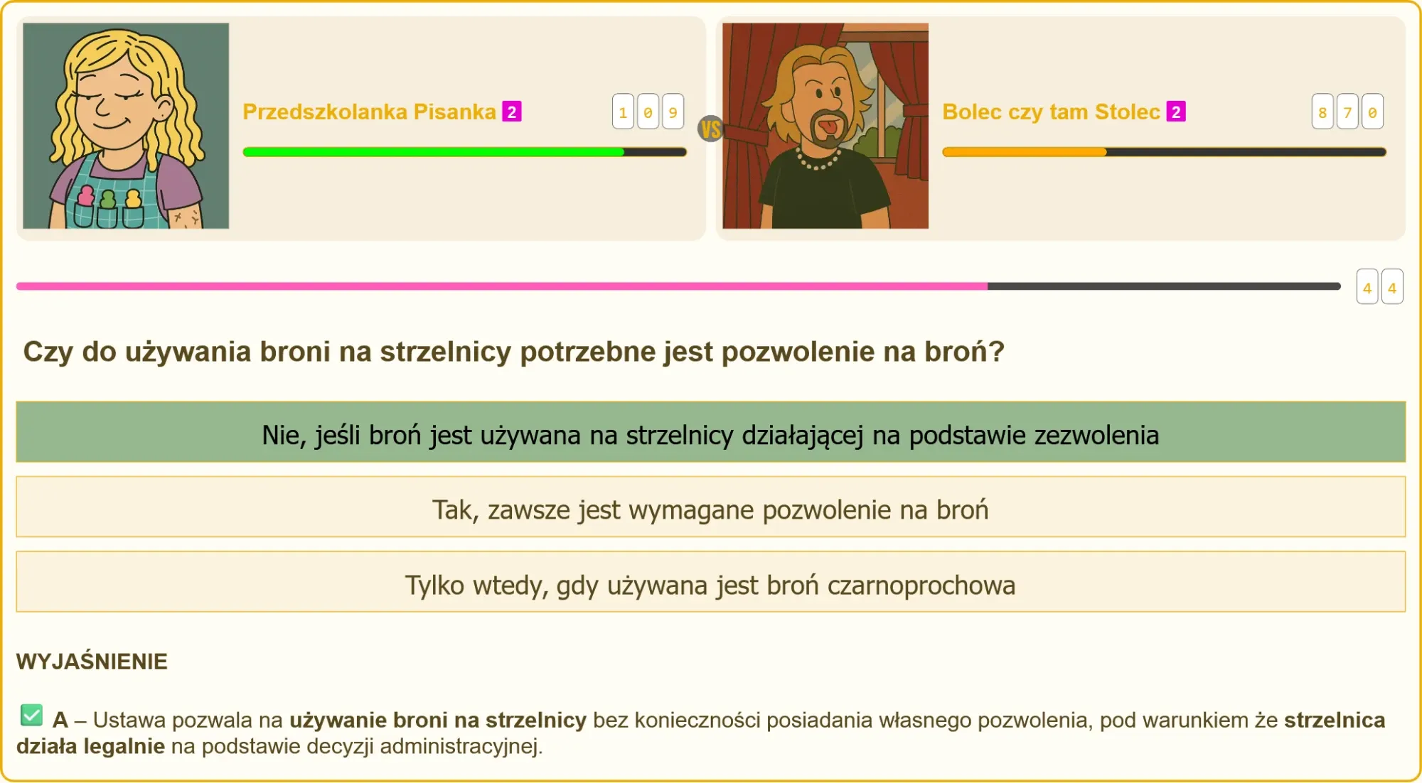 Czy pozwolenie na broń jest potrzebne na strzelnicy?
