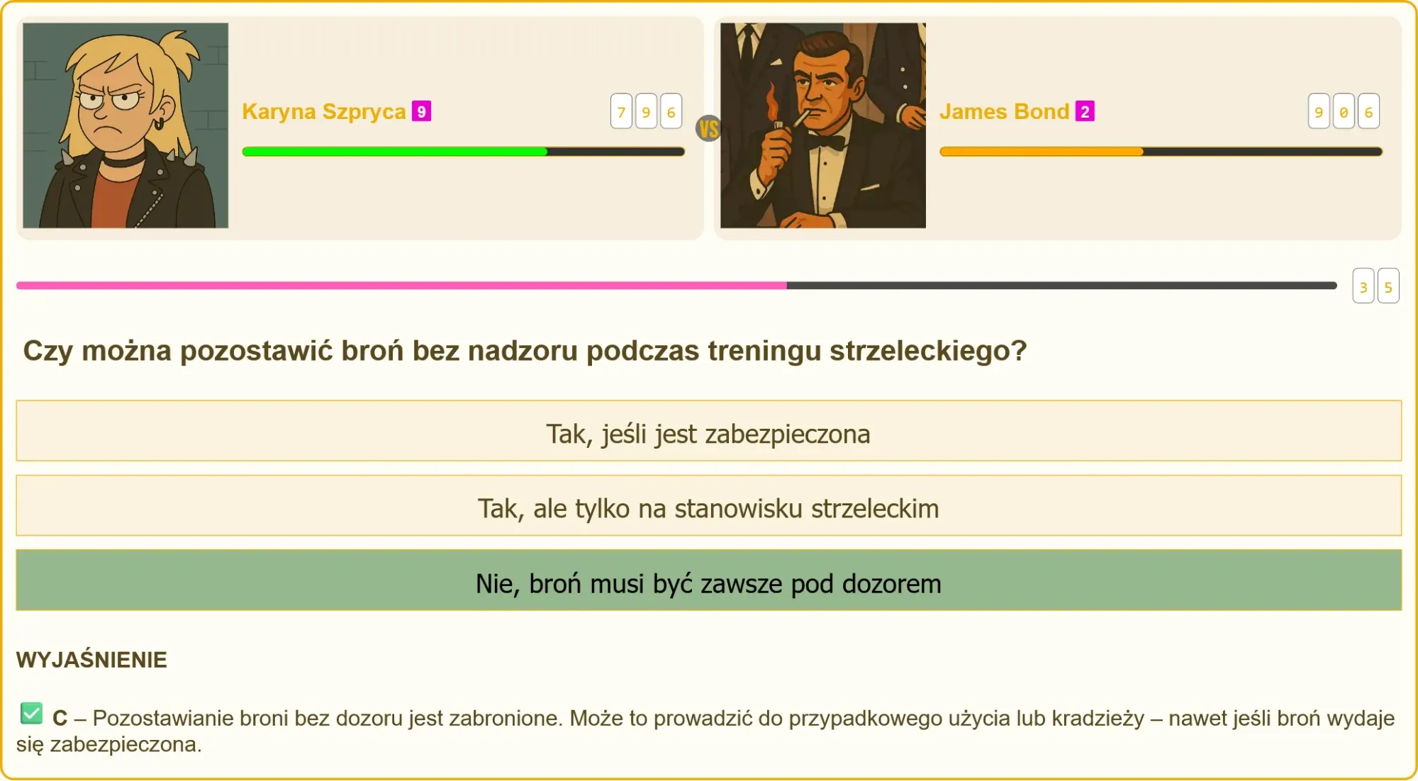 Broń pozostawiona bez nadzoru na strzelnicy