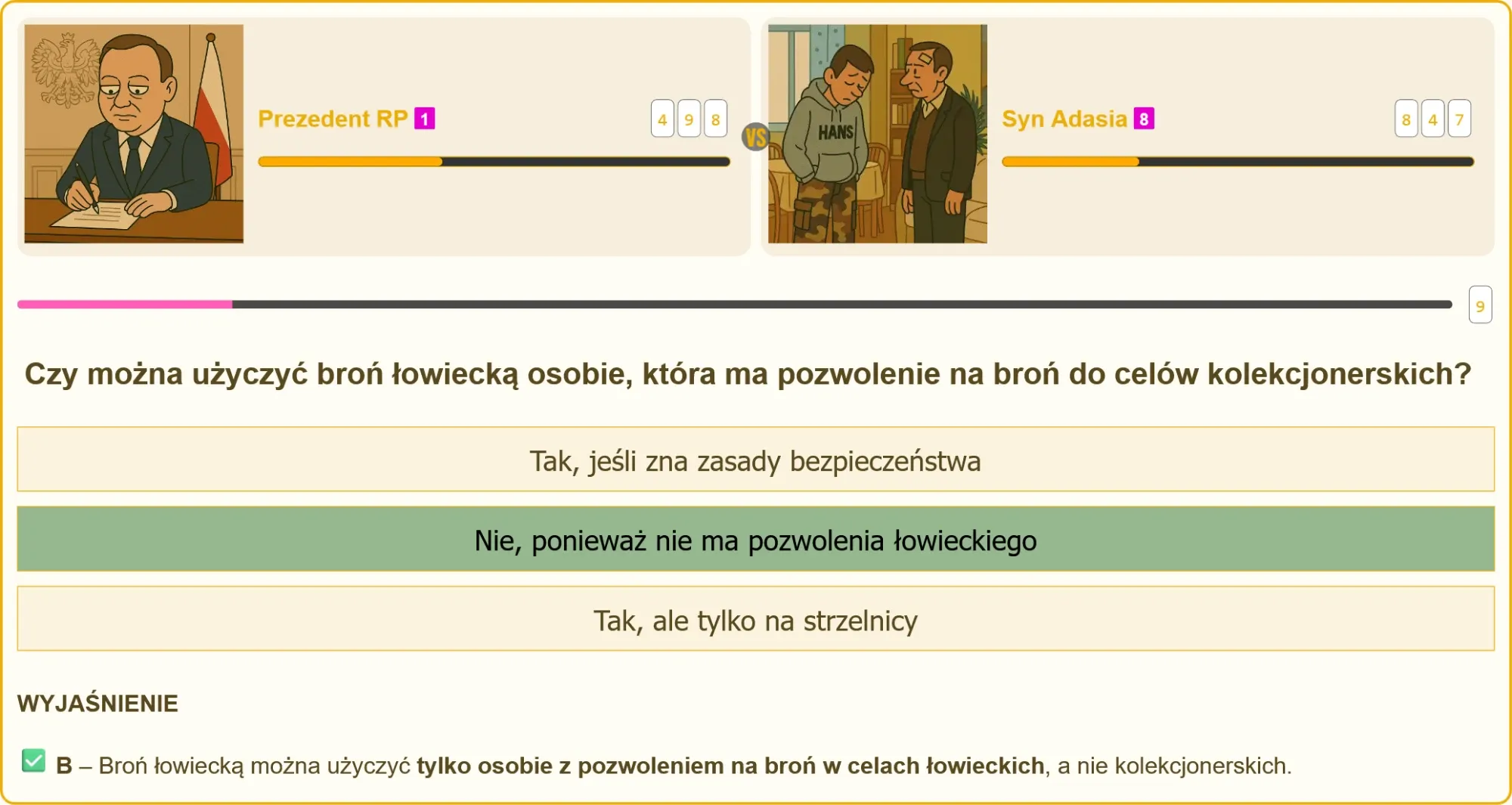 Egzamin na patent strzelecki - pytania i odpowiedzi