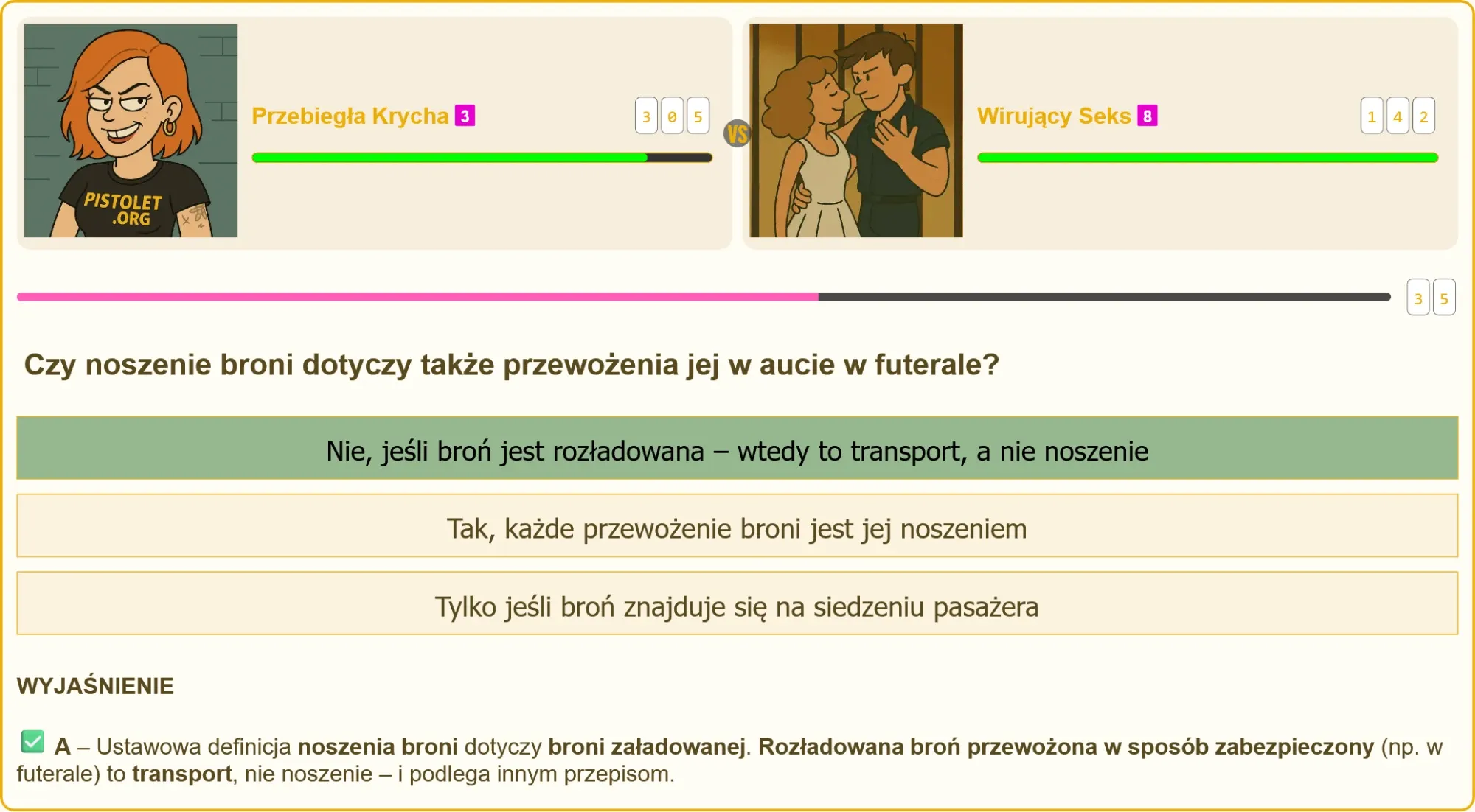 Egzamin na patent strzelecki – pytania testowe