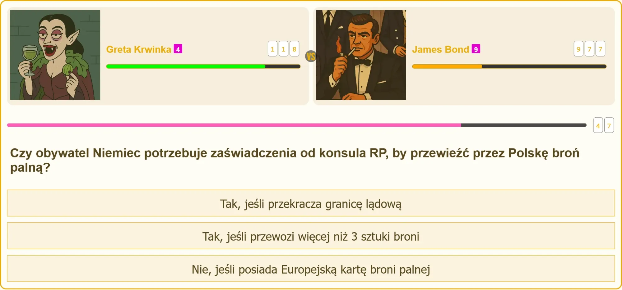 Europejska karta broni palnej - dokument uprawniający do przewozu broni