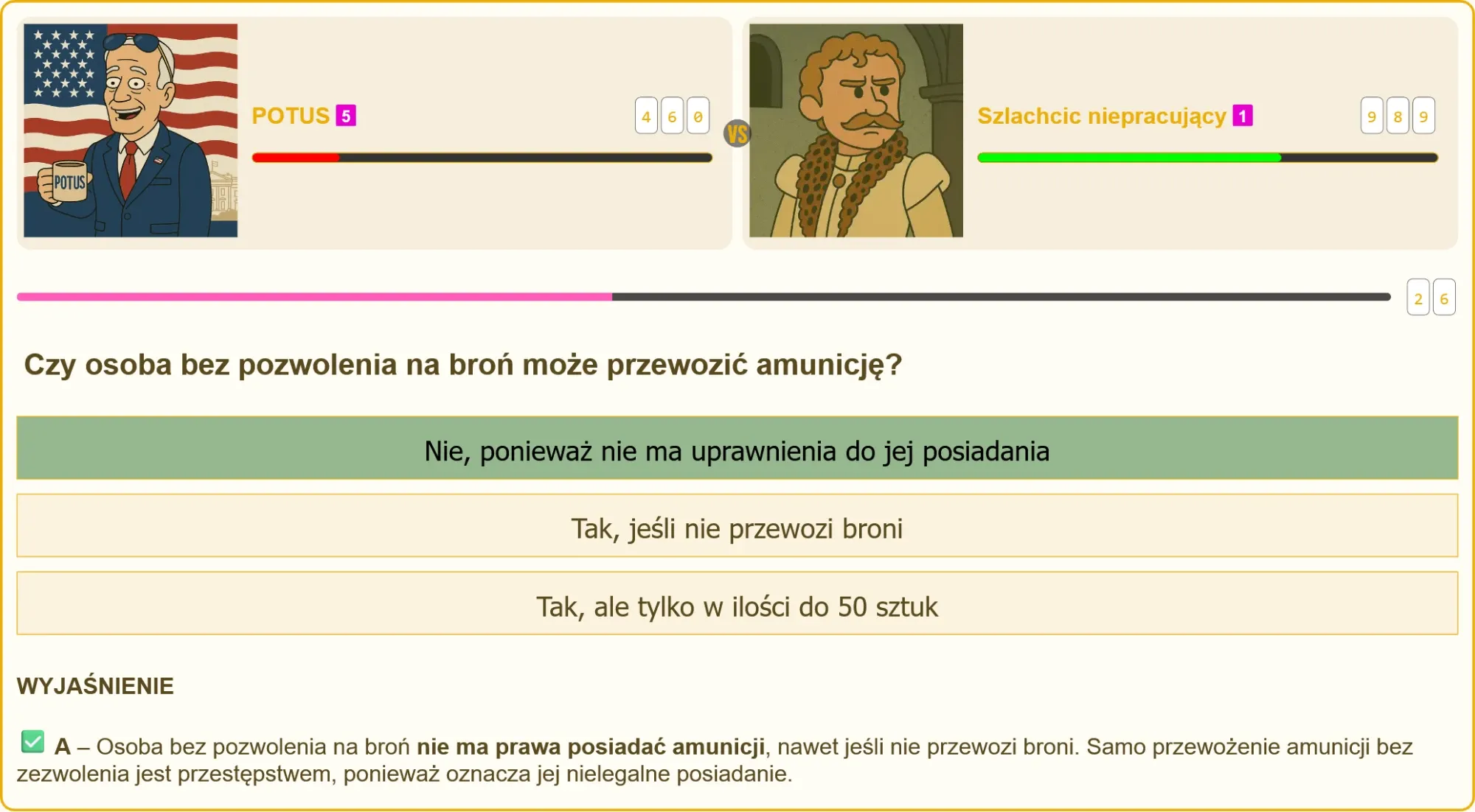 Egzamin na patent strzelecki – test pisemny