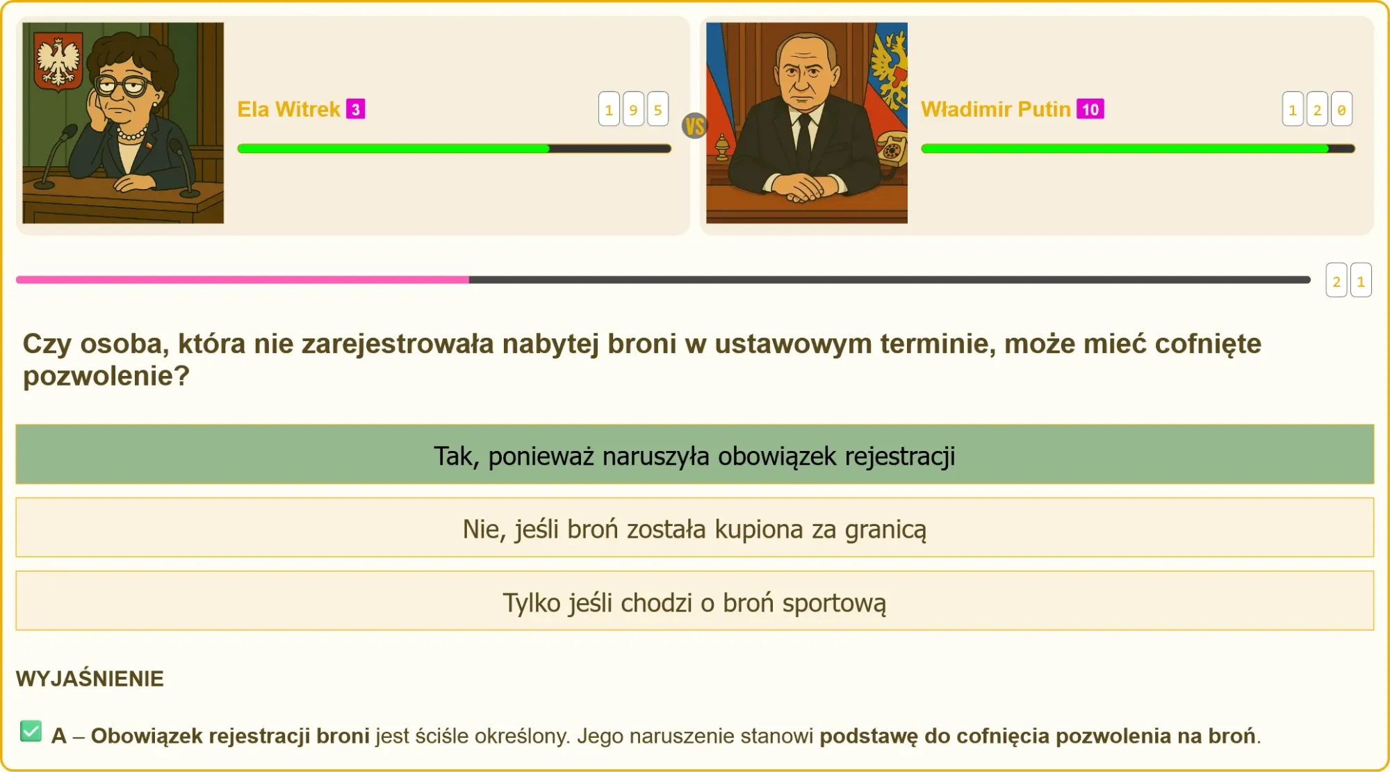 dokumenty związane z pozwoleniem na broń
