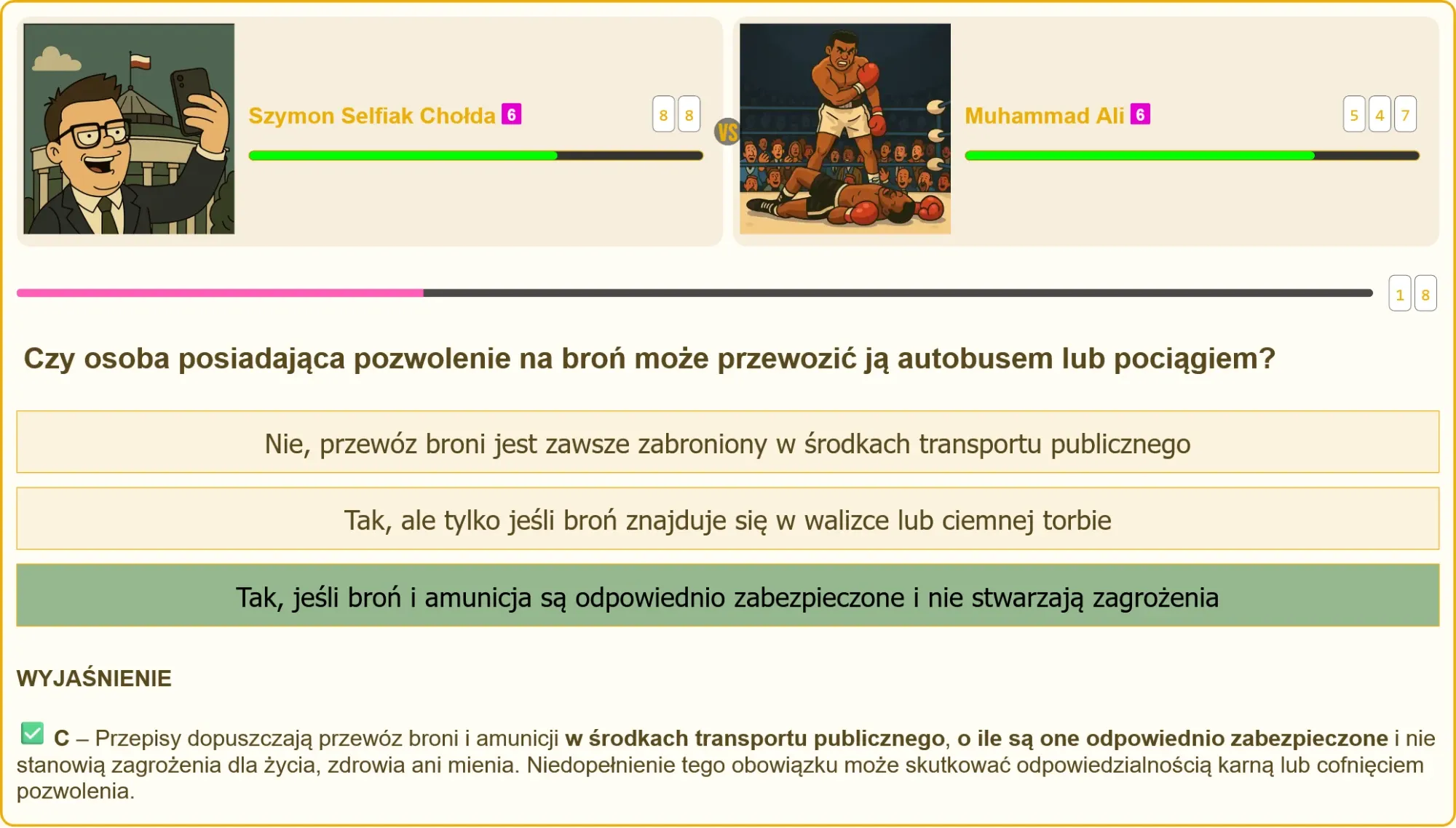 Legalny transport broni w pociągu - przepisy dla posiadaczy pozwolenia