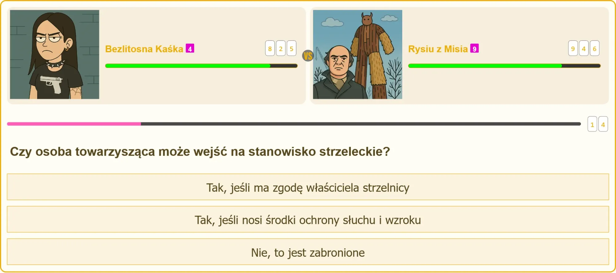 Stanowisko strzeleckie na strzelnicy