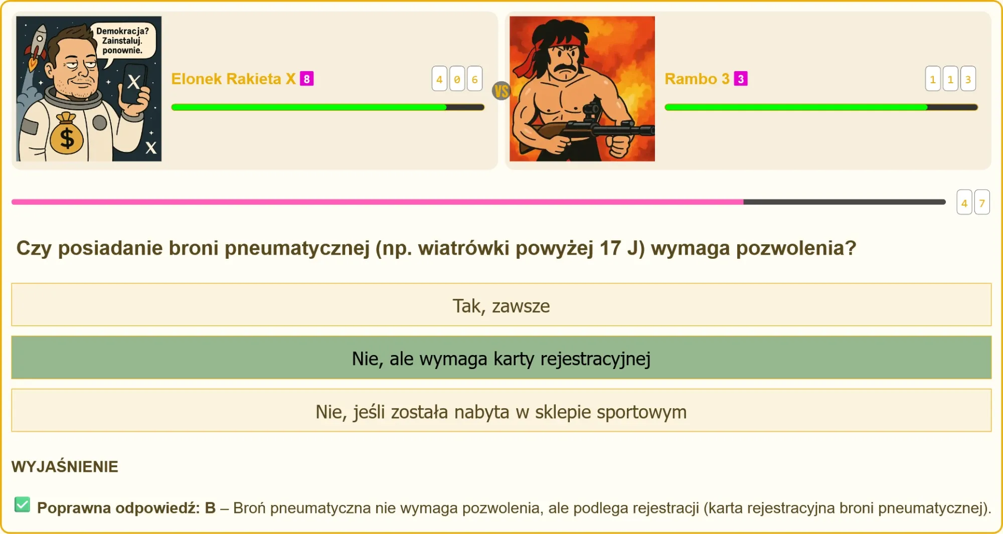 Broń pneumatyczna - czy wymaga pozwolenia?