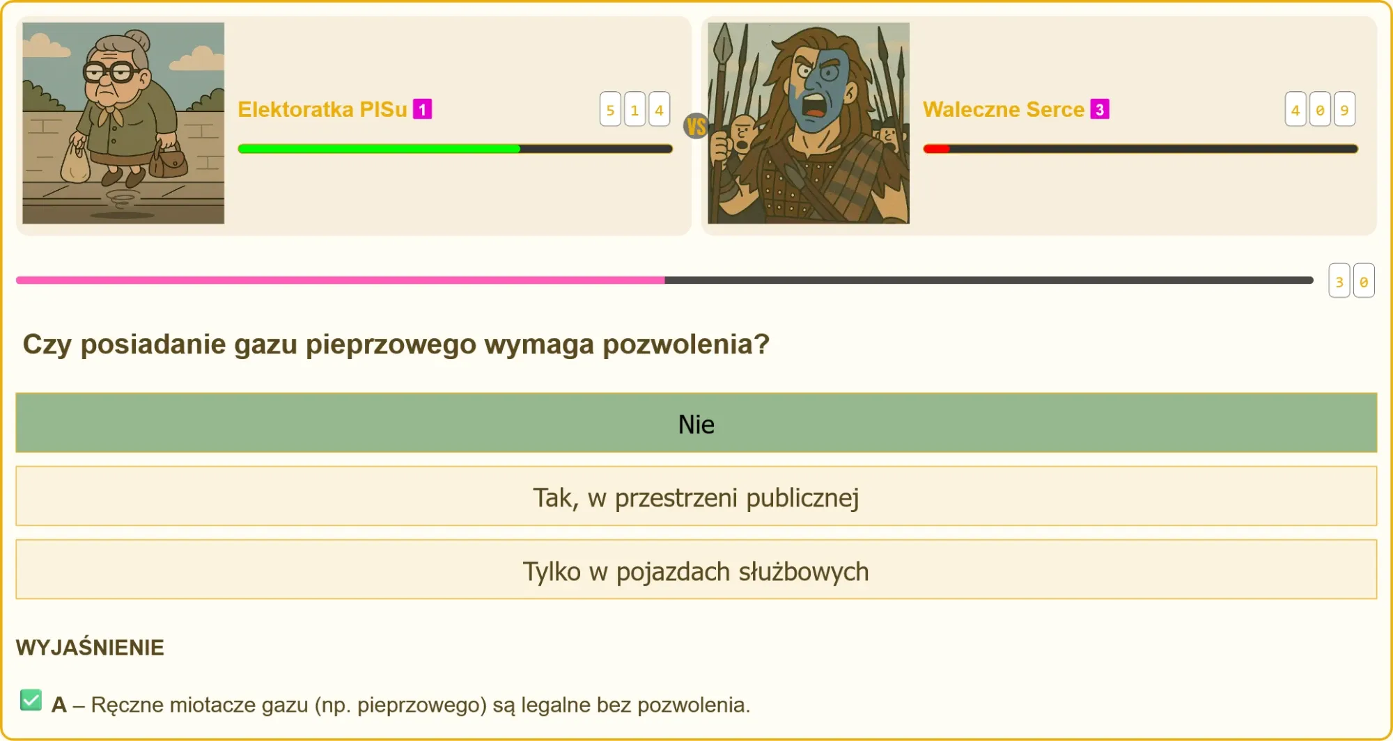 Pojedynek na patent strzelecki - kto wygra?