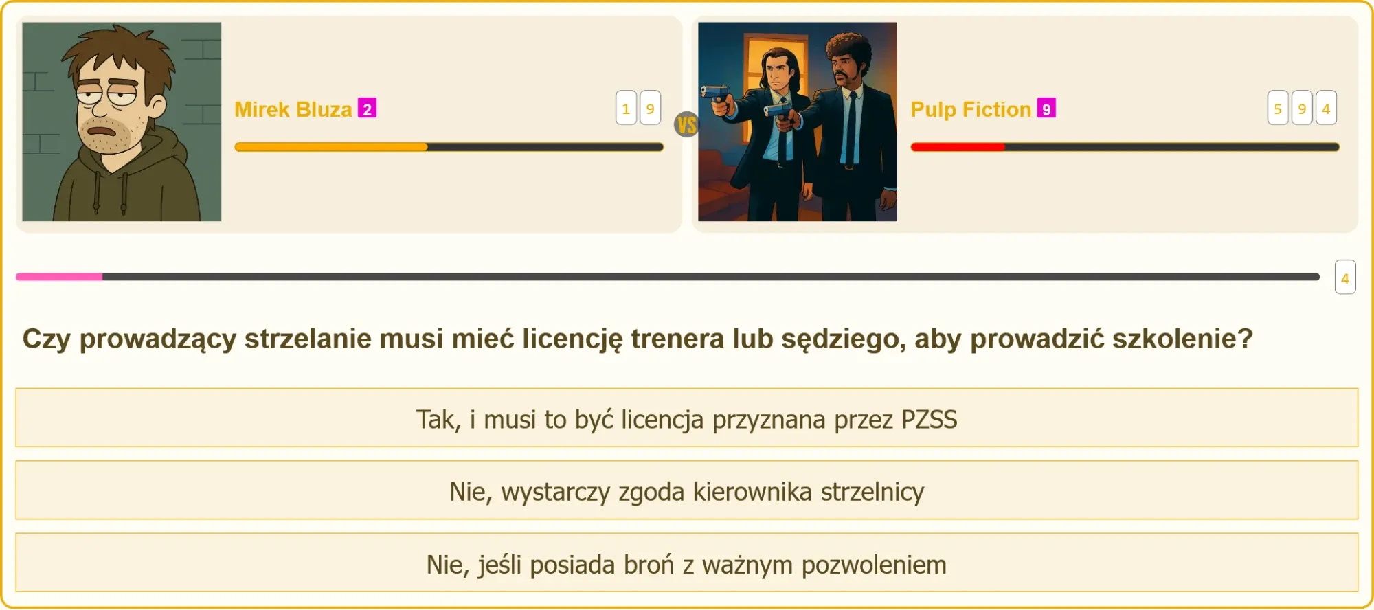 Trener strzelectwa z licencją PZSS prowadzący szkolenie