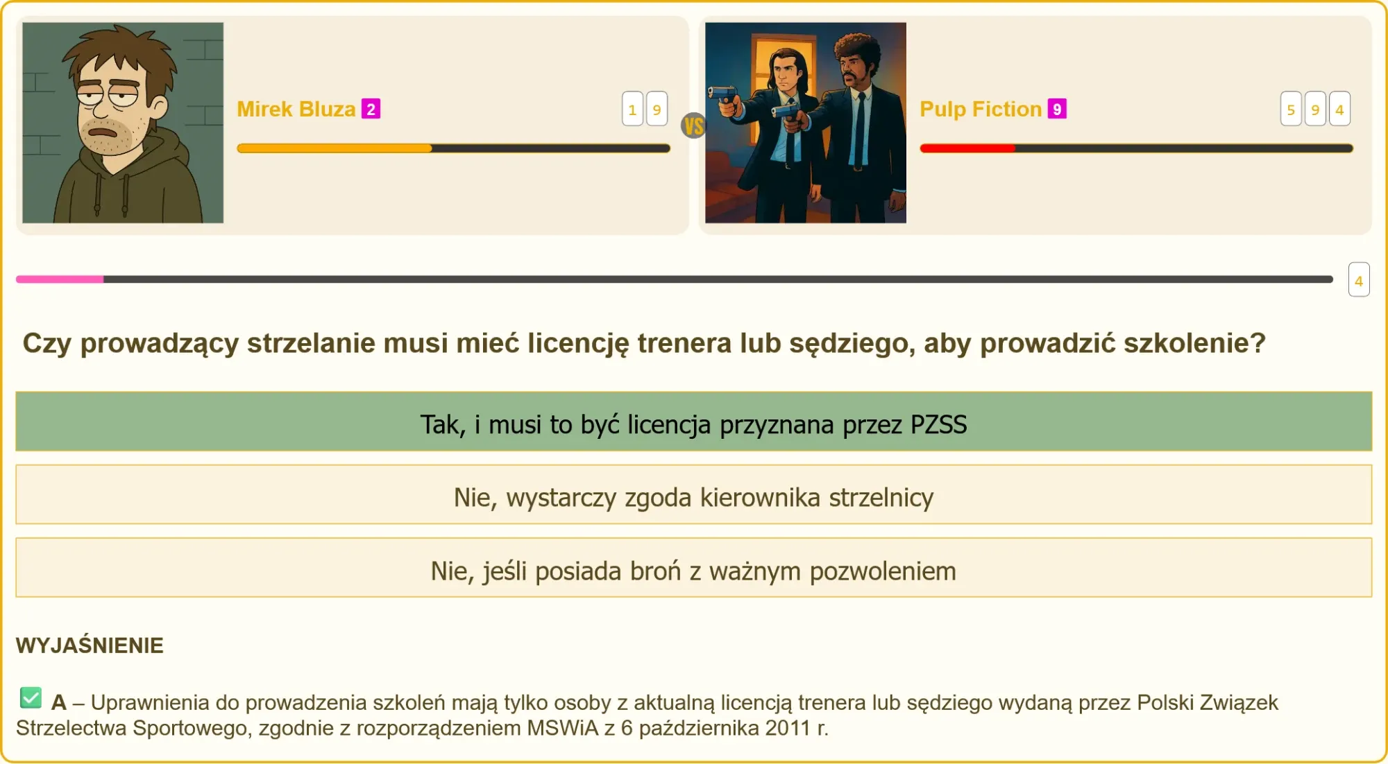 Egzamin na patent strzelecki – testy i pytania