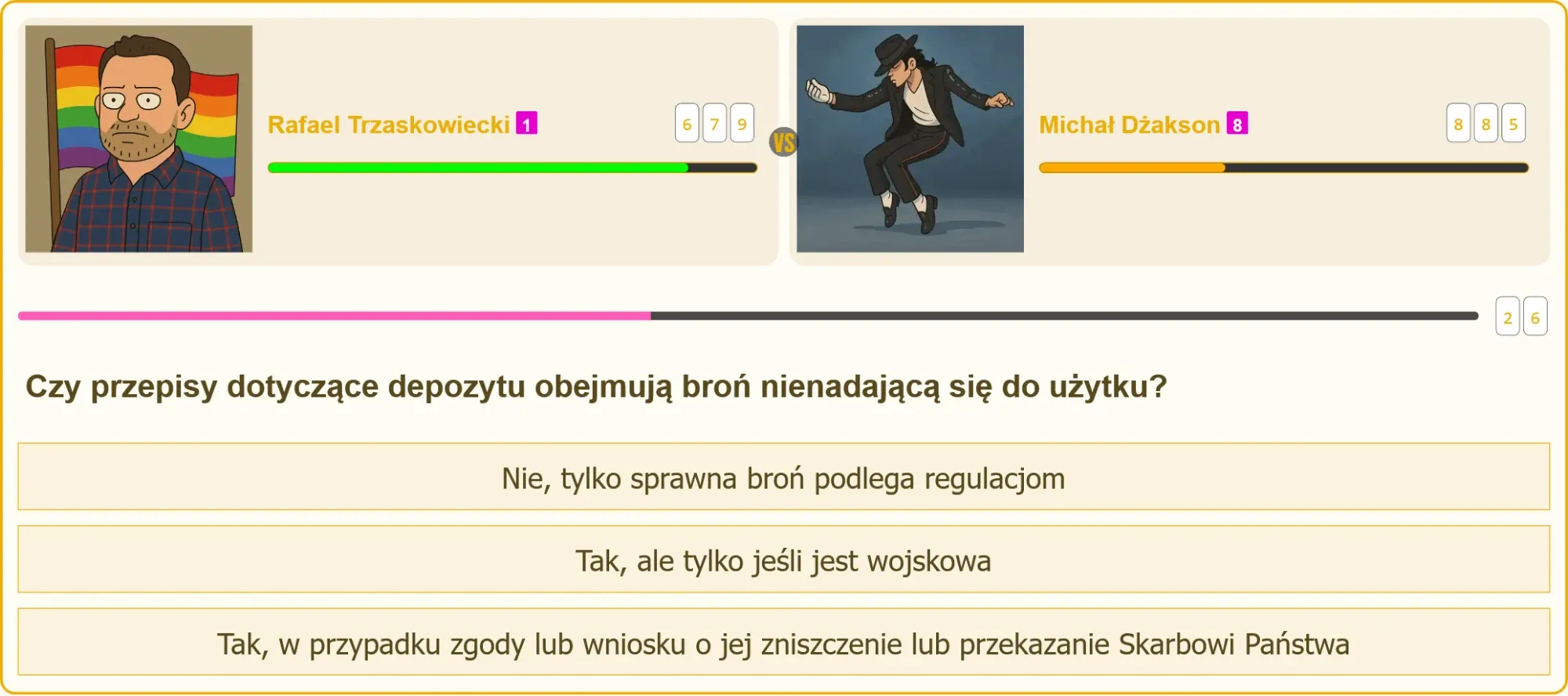 Depozyt broni niesprawnej – pytanie testowe na patent strzelecki