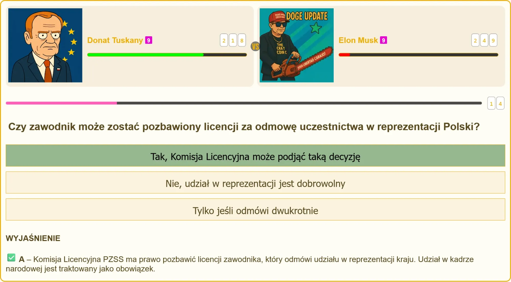 Egzamin na patent strzelecki – pytania testowe