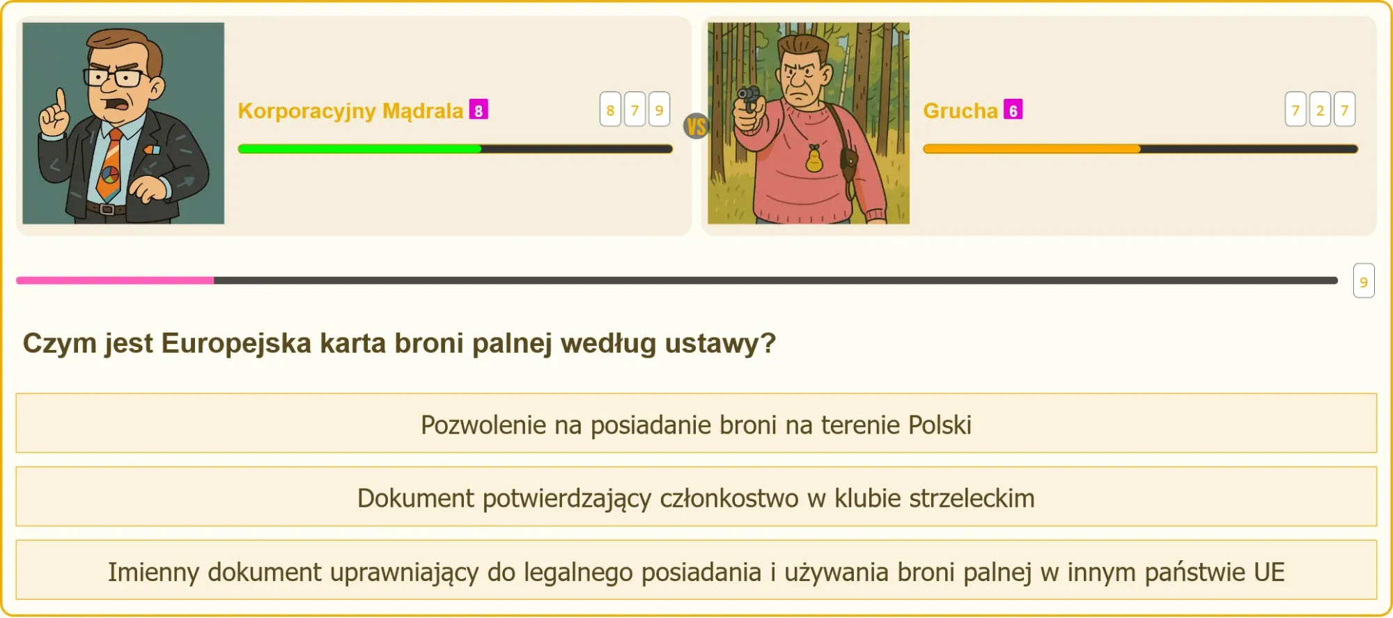 Europejska karta broni palnej – dokument uprawniający do posiadania broni w UE
