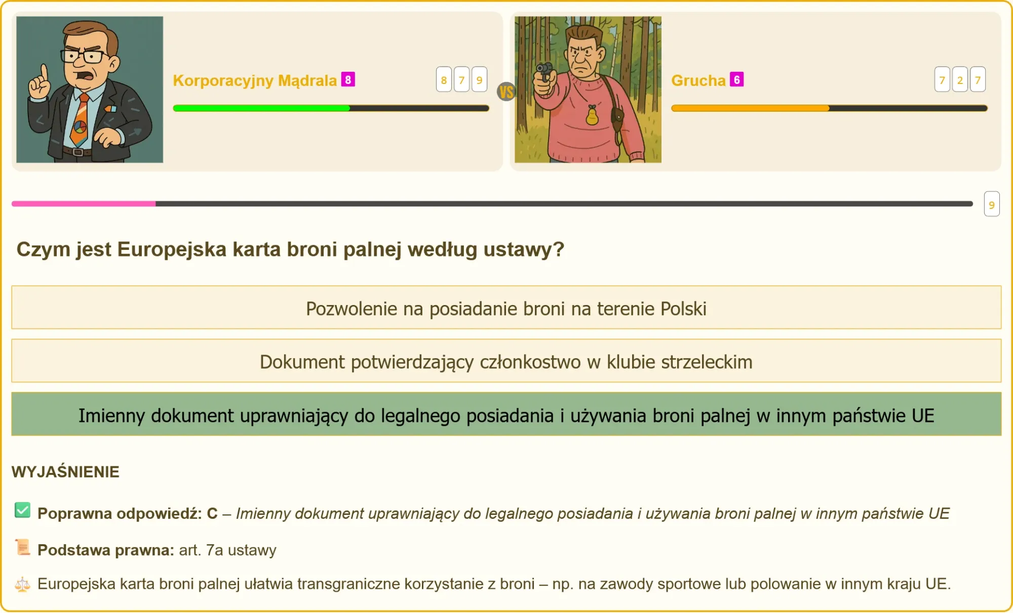 Jak wygląda proces uzyskania Europejskiej karty broni palnej?