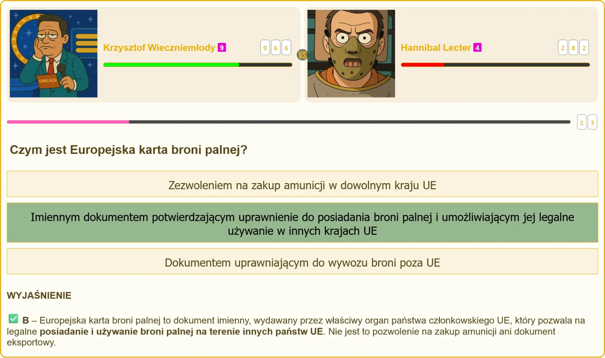 Przygotowanie do egzaminu na patent strzelecki – testy online