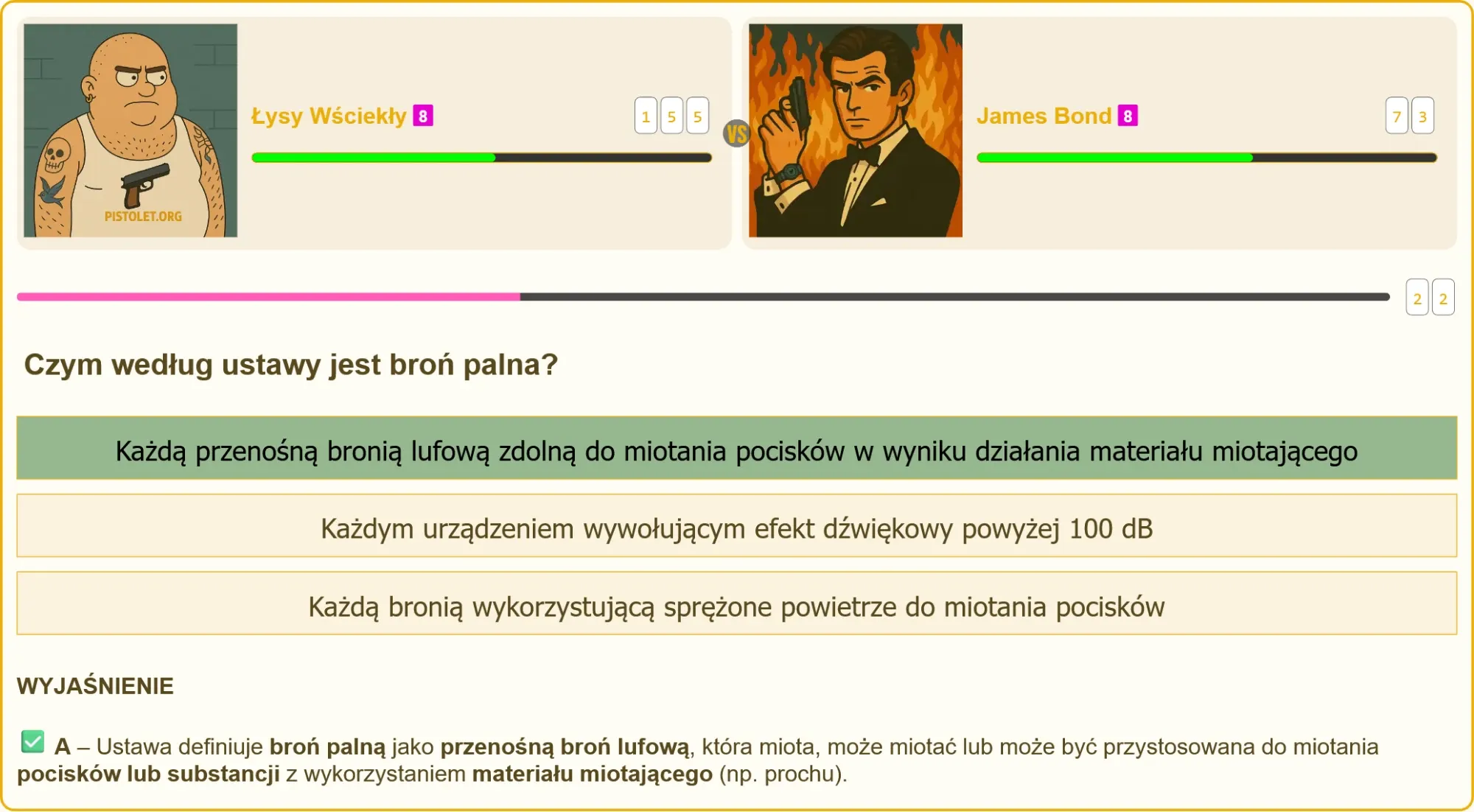 Przygotowanie do egzaminu na patent strzelecki
