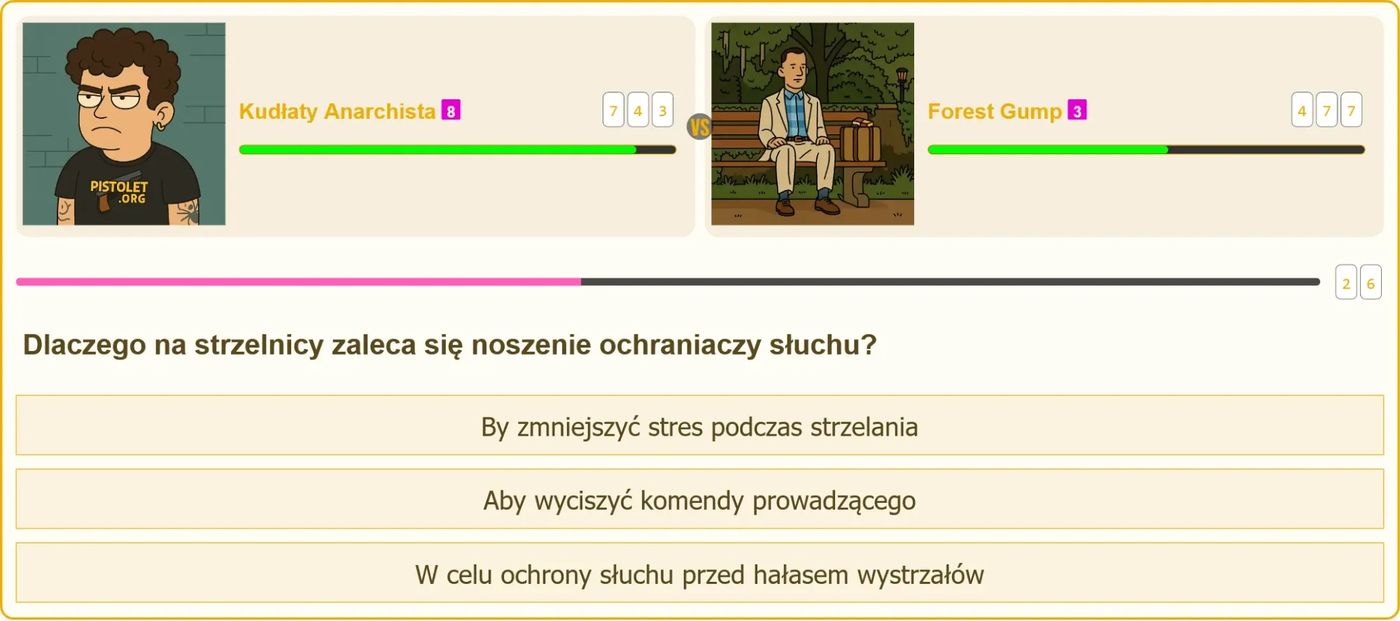 Ochraniacze słuchu na strzelnicy