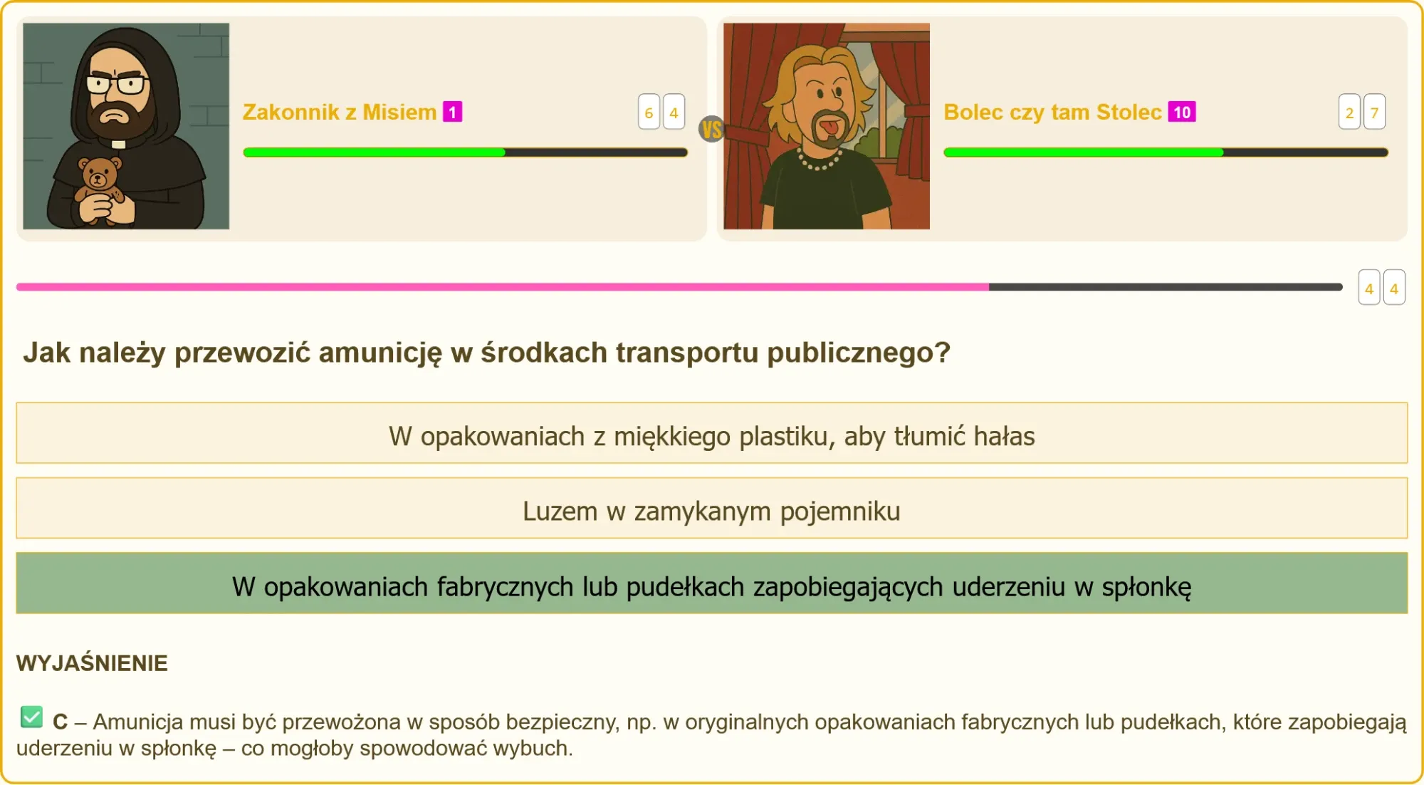 Bezpieczne opakowania na amunicję