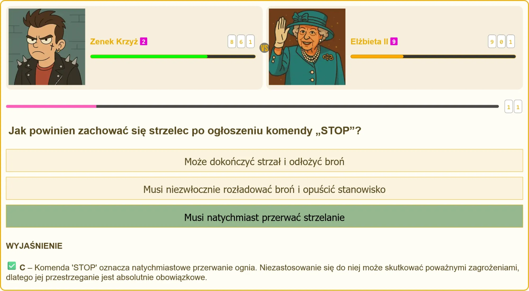 Egzamin na patent strzelecki – pytania testowe
