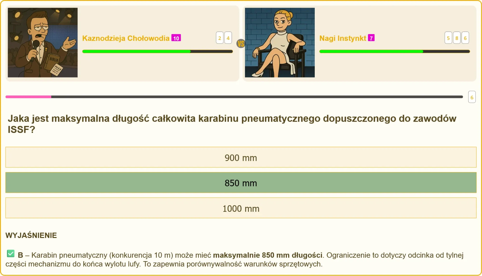 Karabin pneumatyczny na tle strzelnicy