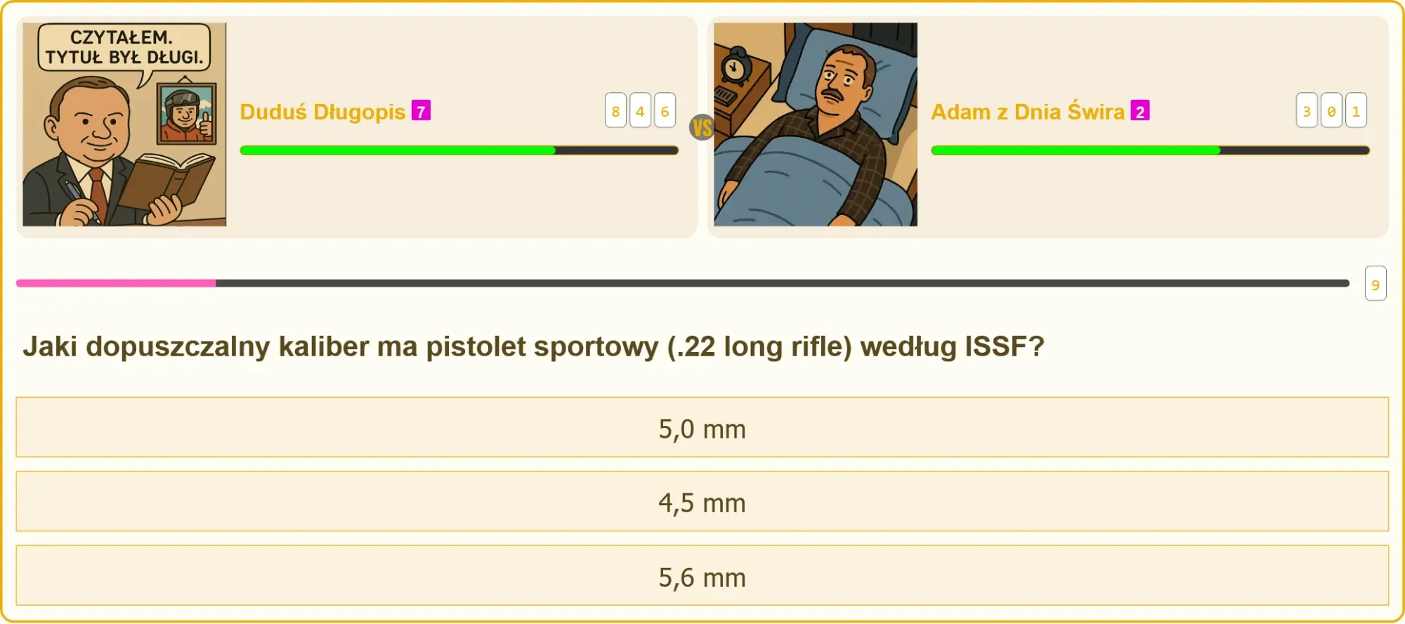 Pistolet sportowy .22 long rifle na tle tarczy strzeleckiej