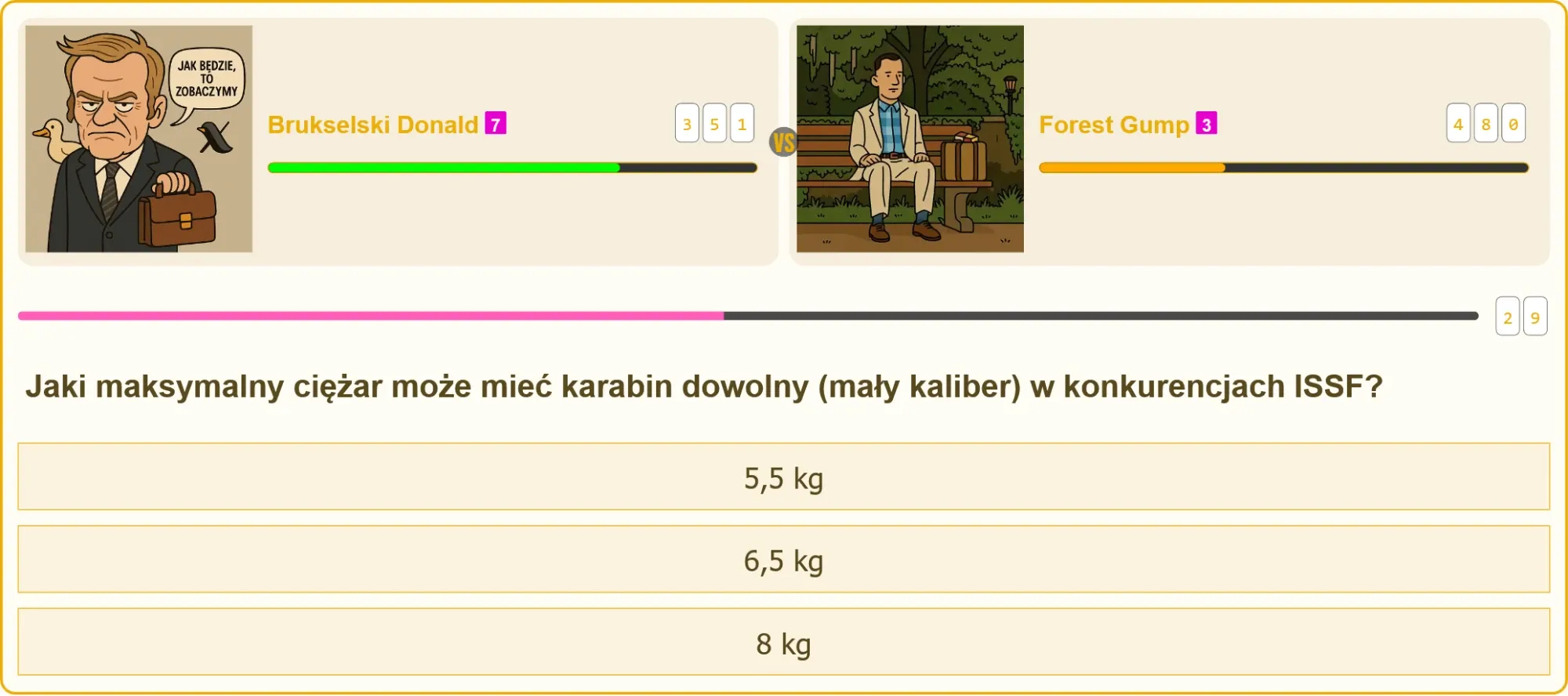 Zawodnik trzymający karabin sportowy na strzelnicy