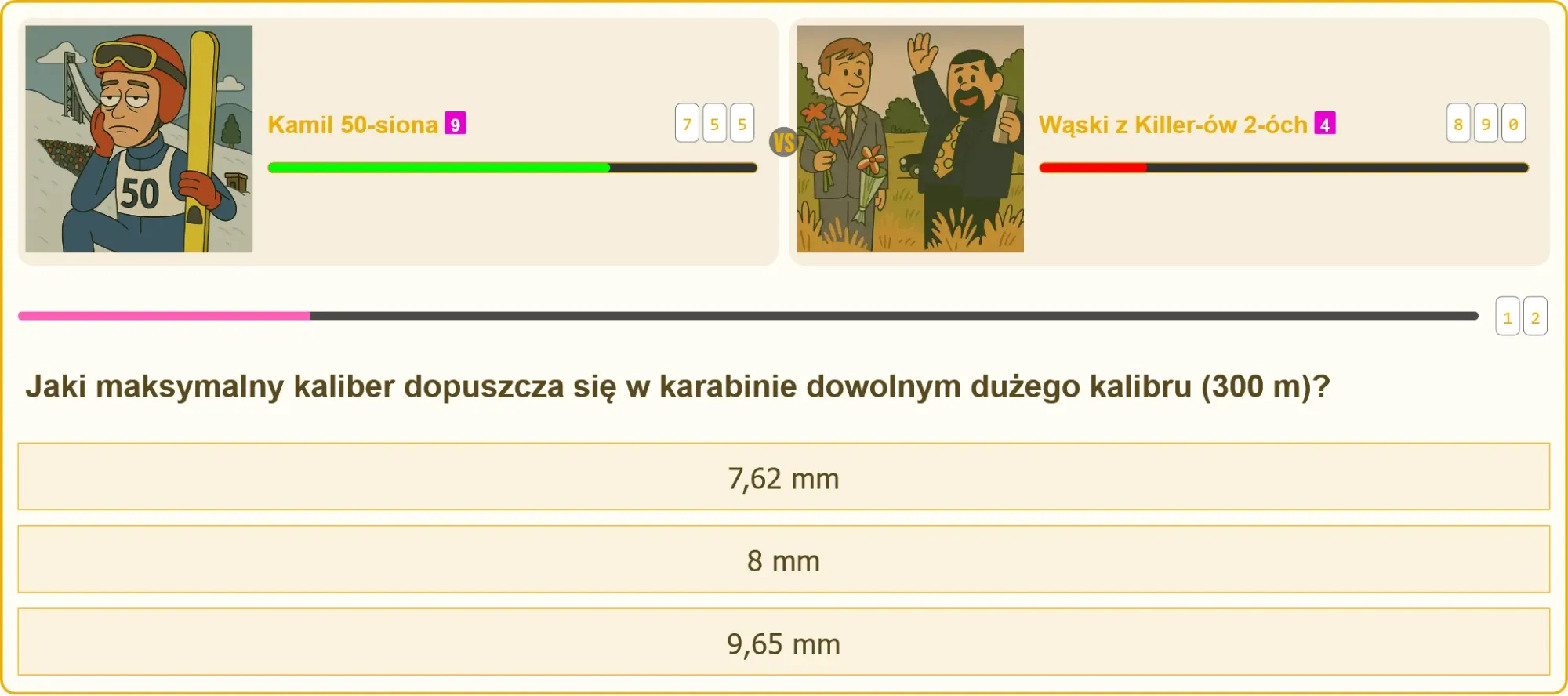 Zawodnik strzelający z karabinu dowolnego na strzelnicy