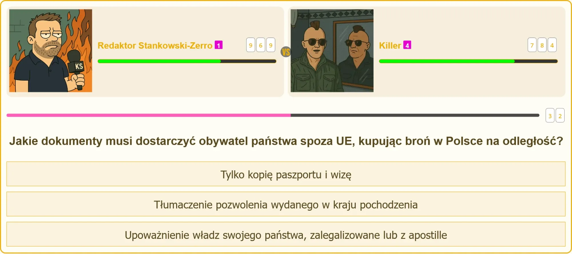 Dokumenty wymagane przy zakupie broni przez obcokrajowca