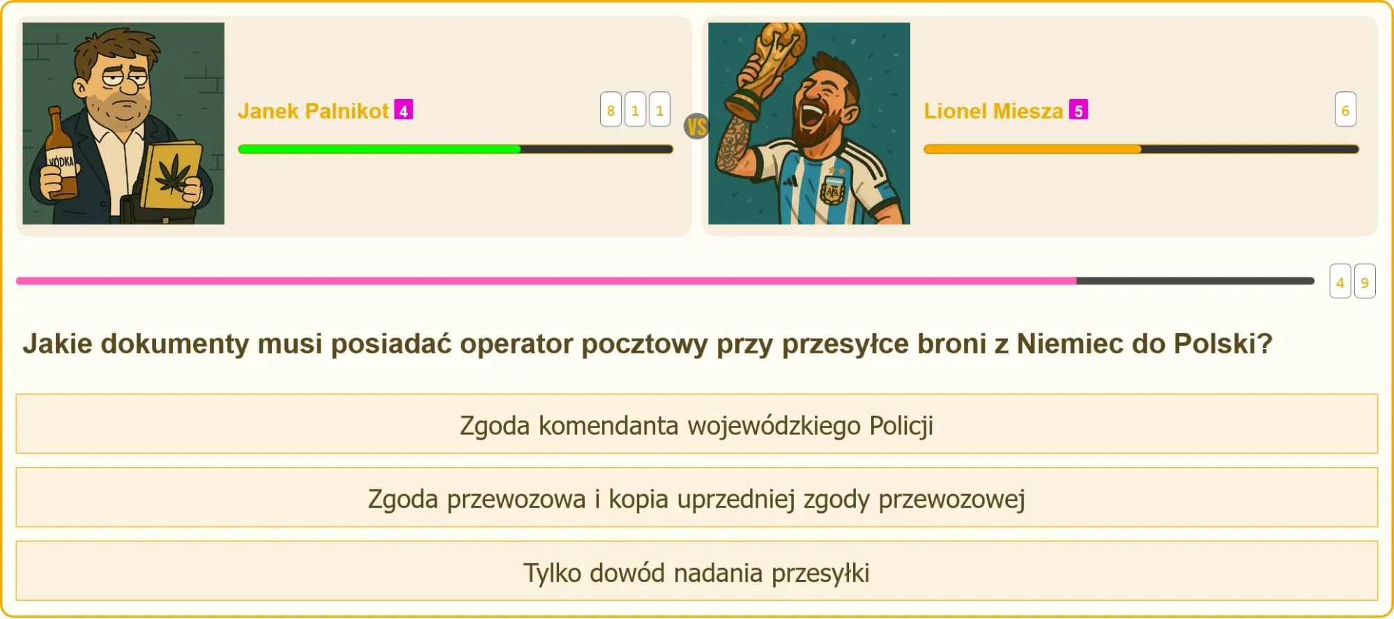 Dokumenty wymagane przy przesyłce broni z Niemiec do Polski