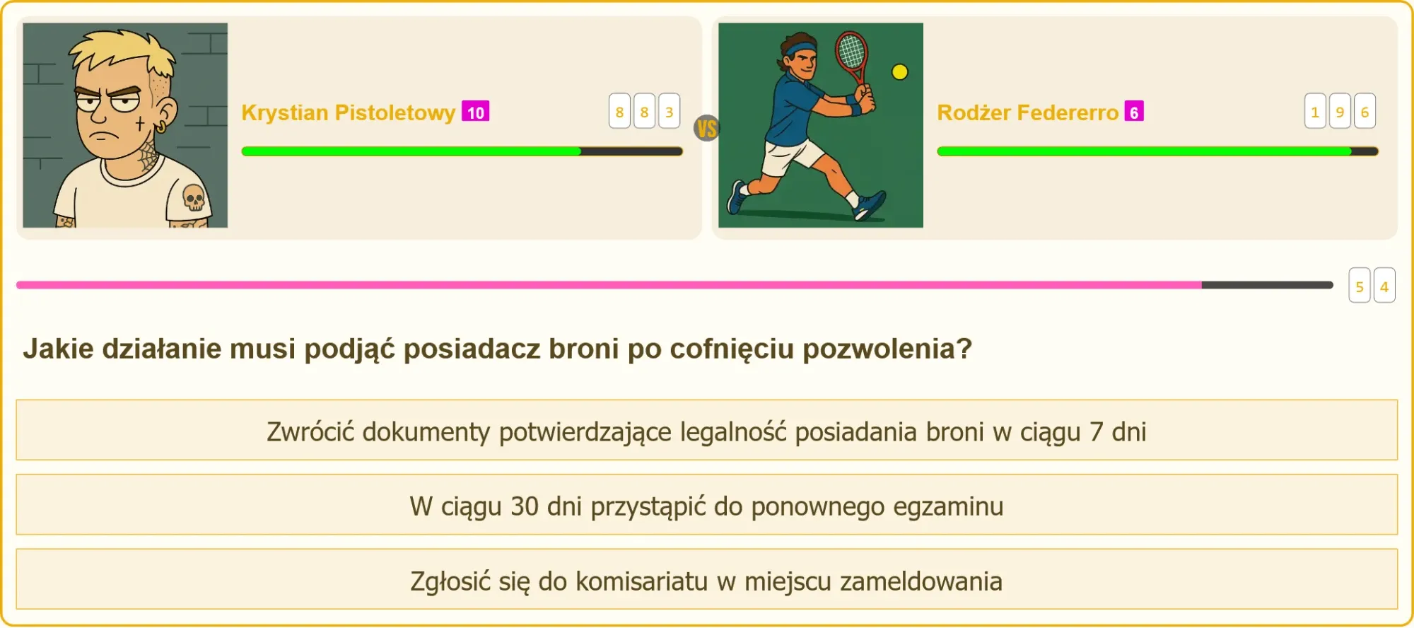 Cofnięcie pozwolenia na broń – dokumenty do zwrotu