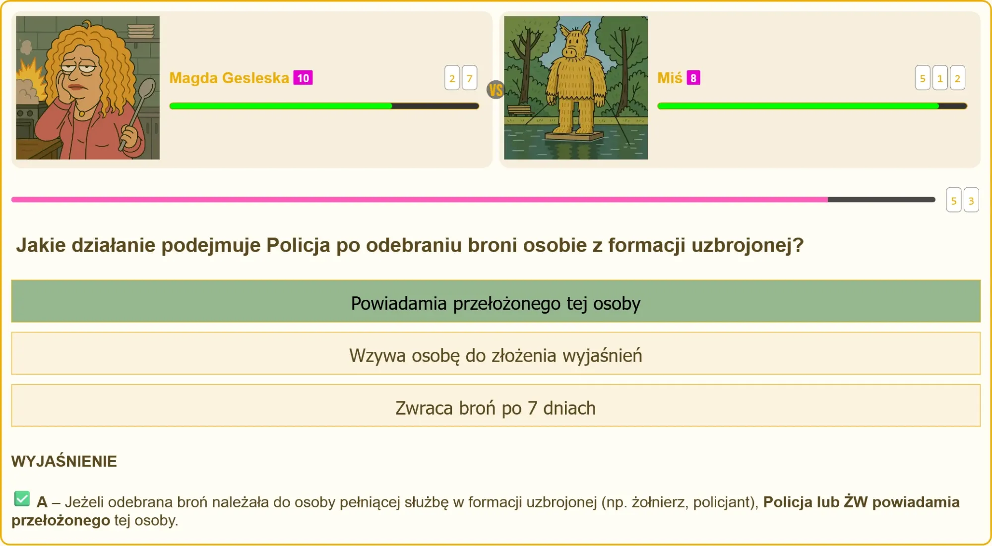 Egzamin na patent strzelecki - pytania testowe