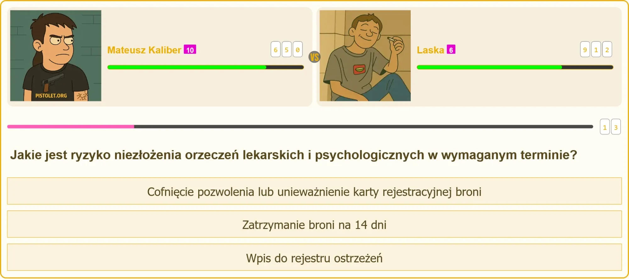Konsekwencje prawne za brak badań okresowych na broń